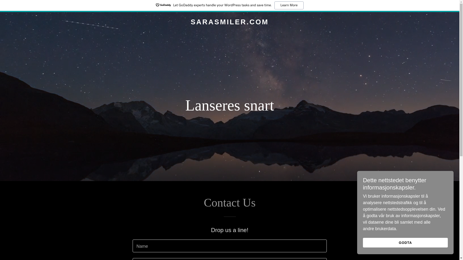 website screenshot of https://sarasmiler.com/