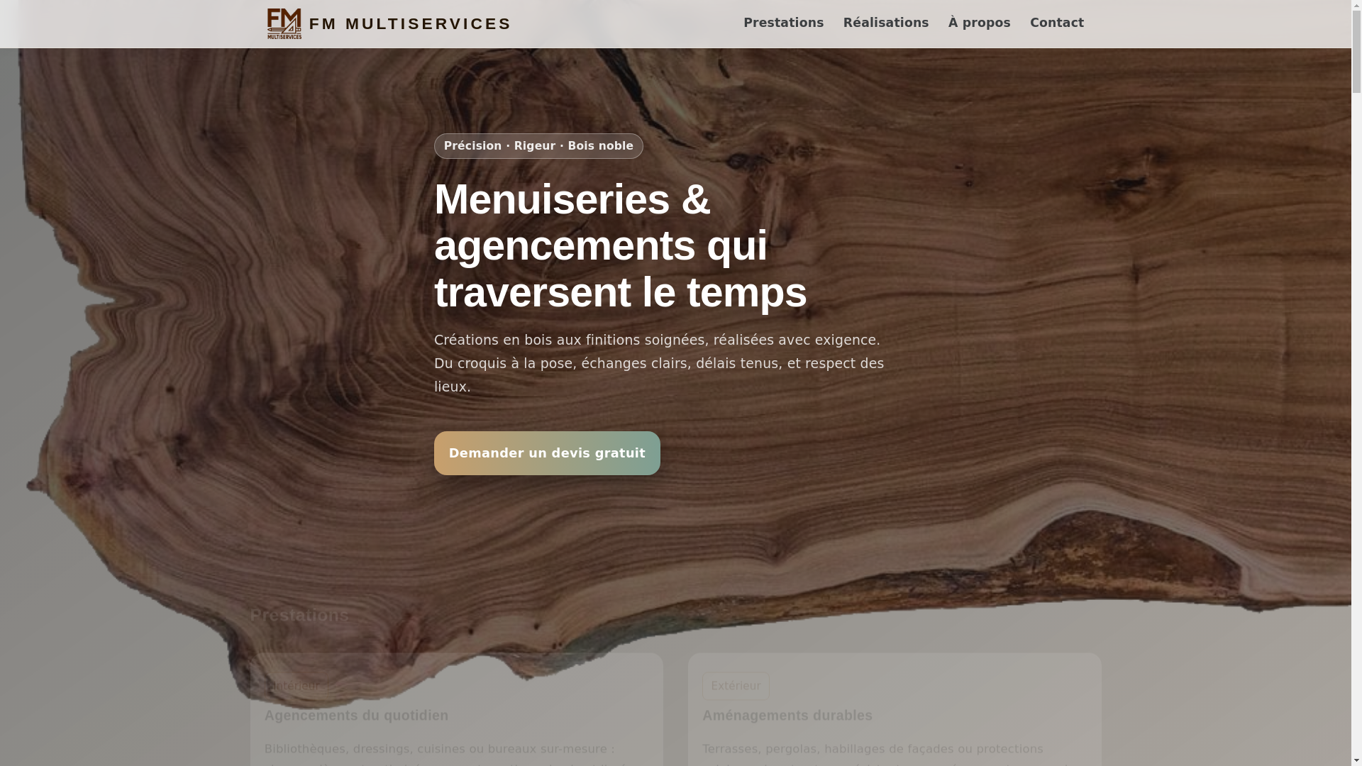 website screenshot of https://agencementfoesselfr-5oc24.kinsta.page