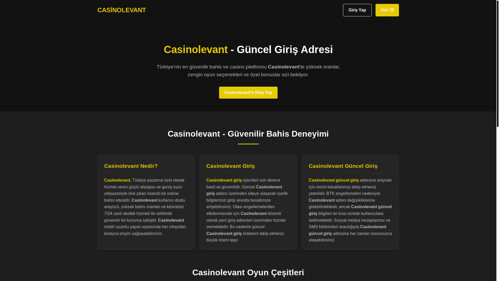 website screenshot of https://levant-guncel.com/