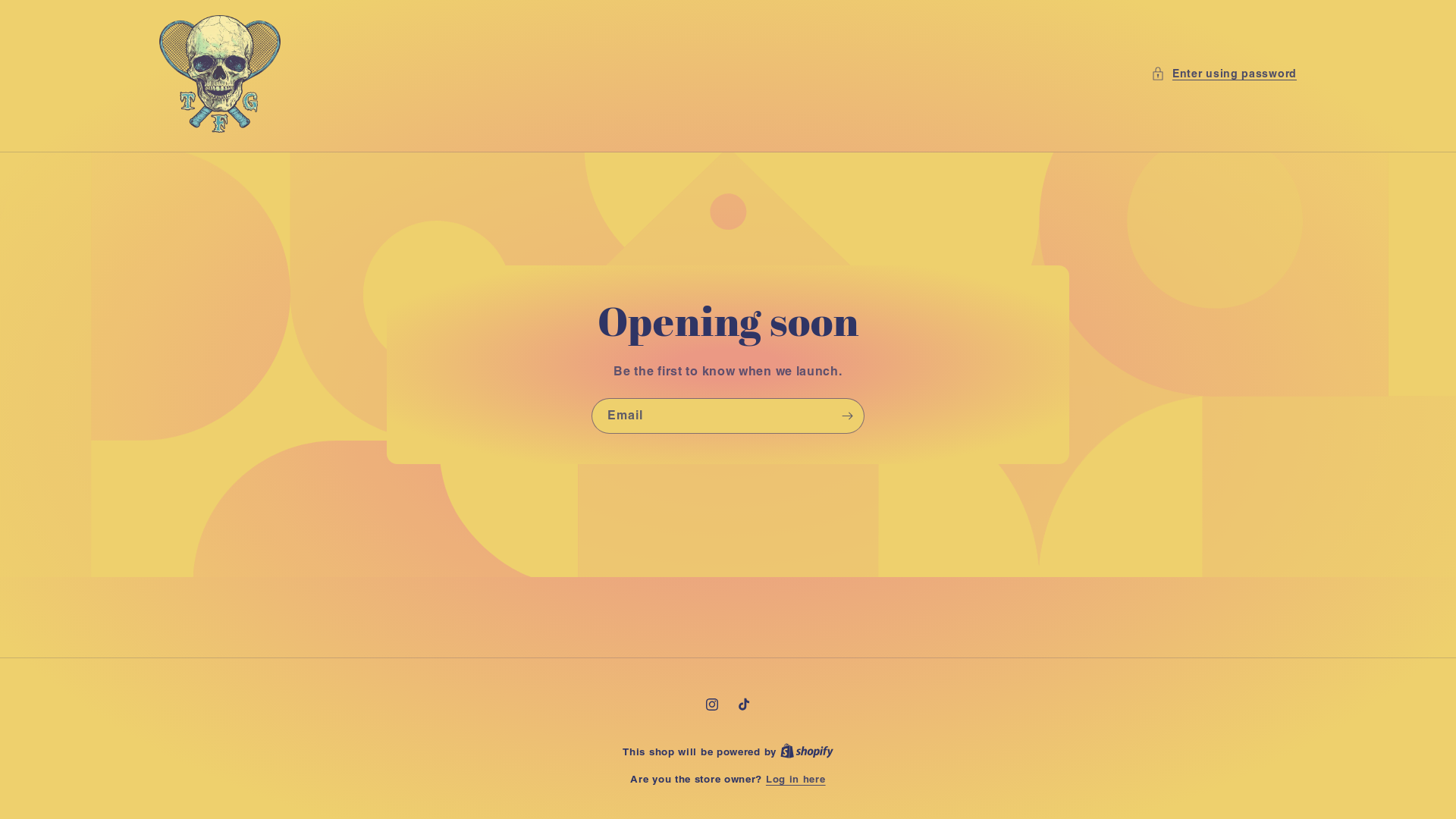 website screenshot of https://tennisfreakgear.com/