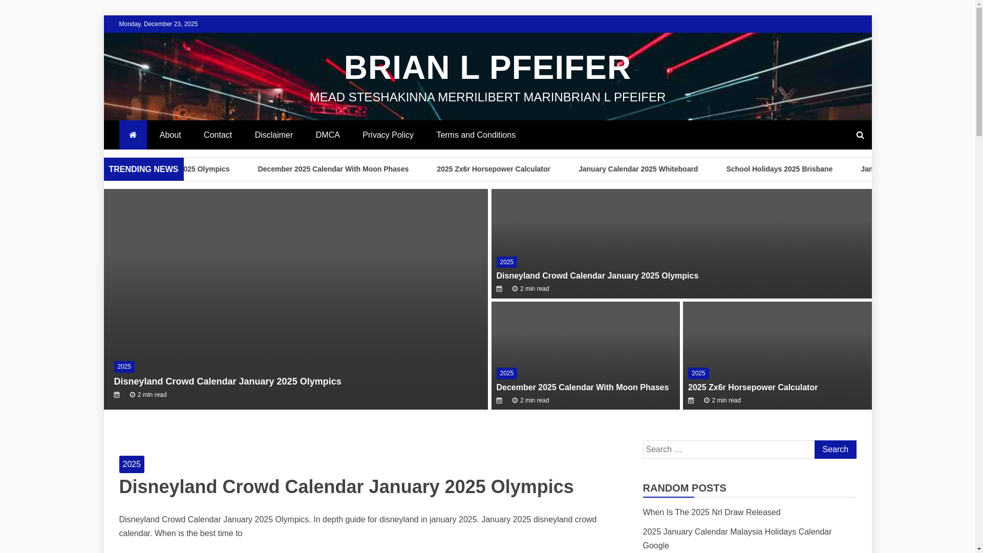 website screenshot of https://brianlpfeiferm.pages.dev/