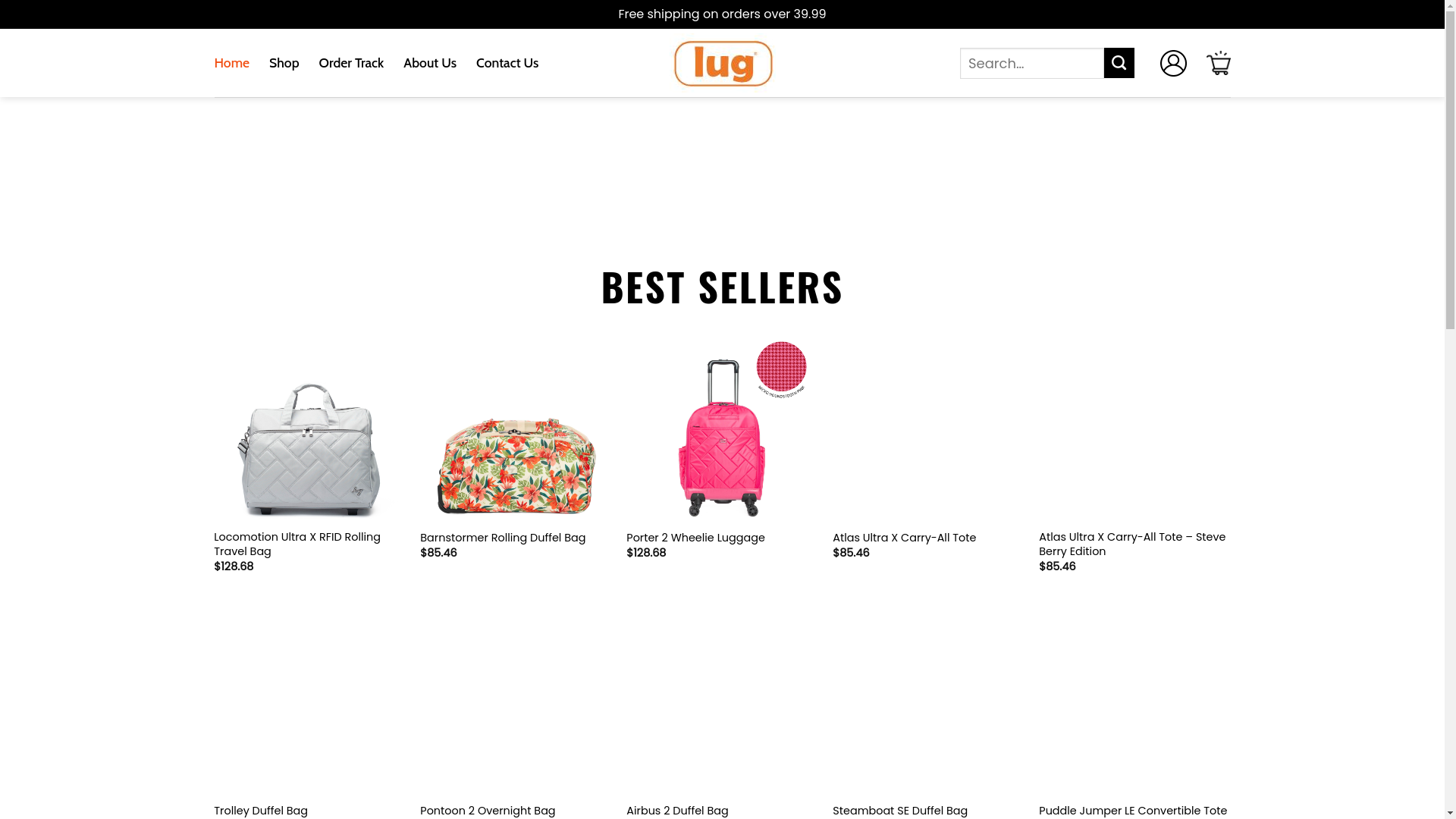 website screenshot of https://luglifeois-us.shop/