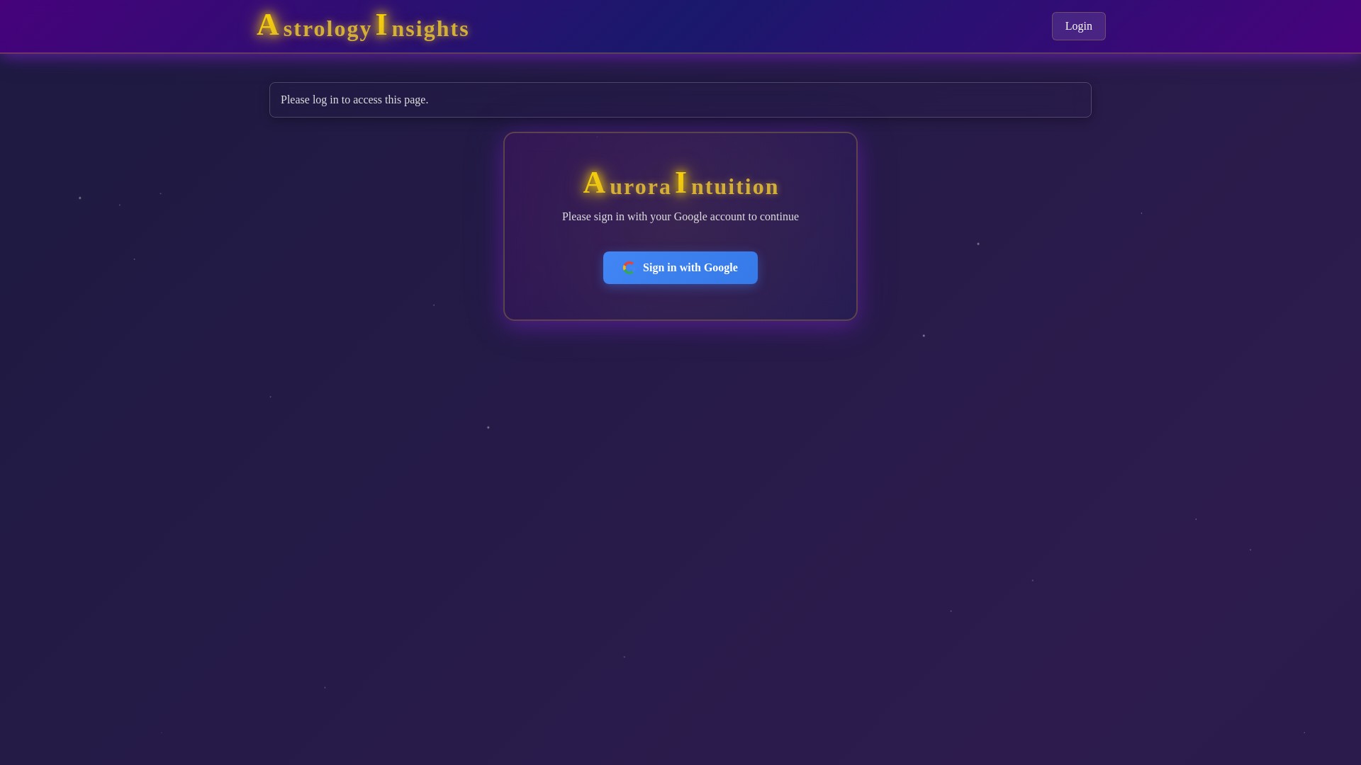 website screenshot of https://myastrologyinsights.com/