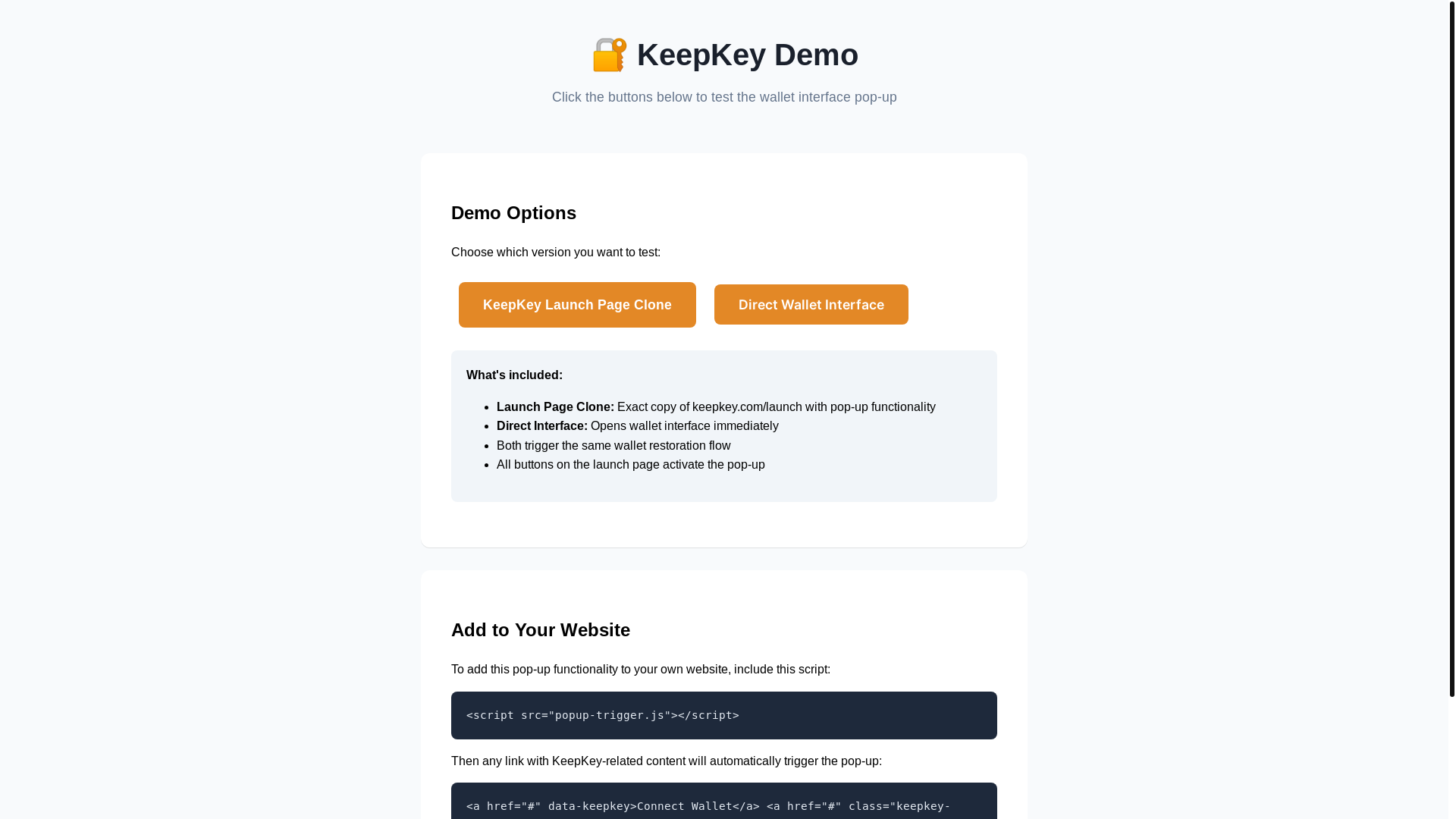 website screenshot of https://https-keepkey.com