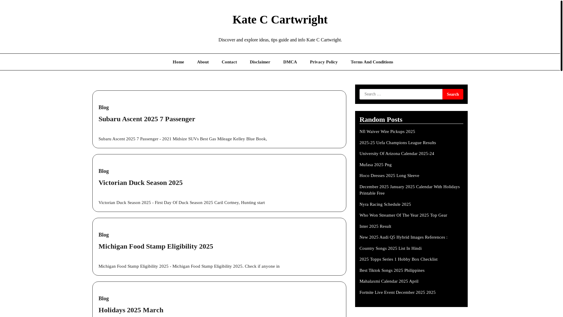 website screenshot of https://kateccartwright.pages.dev/