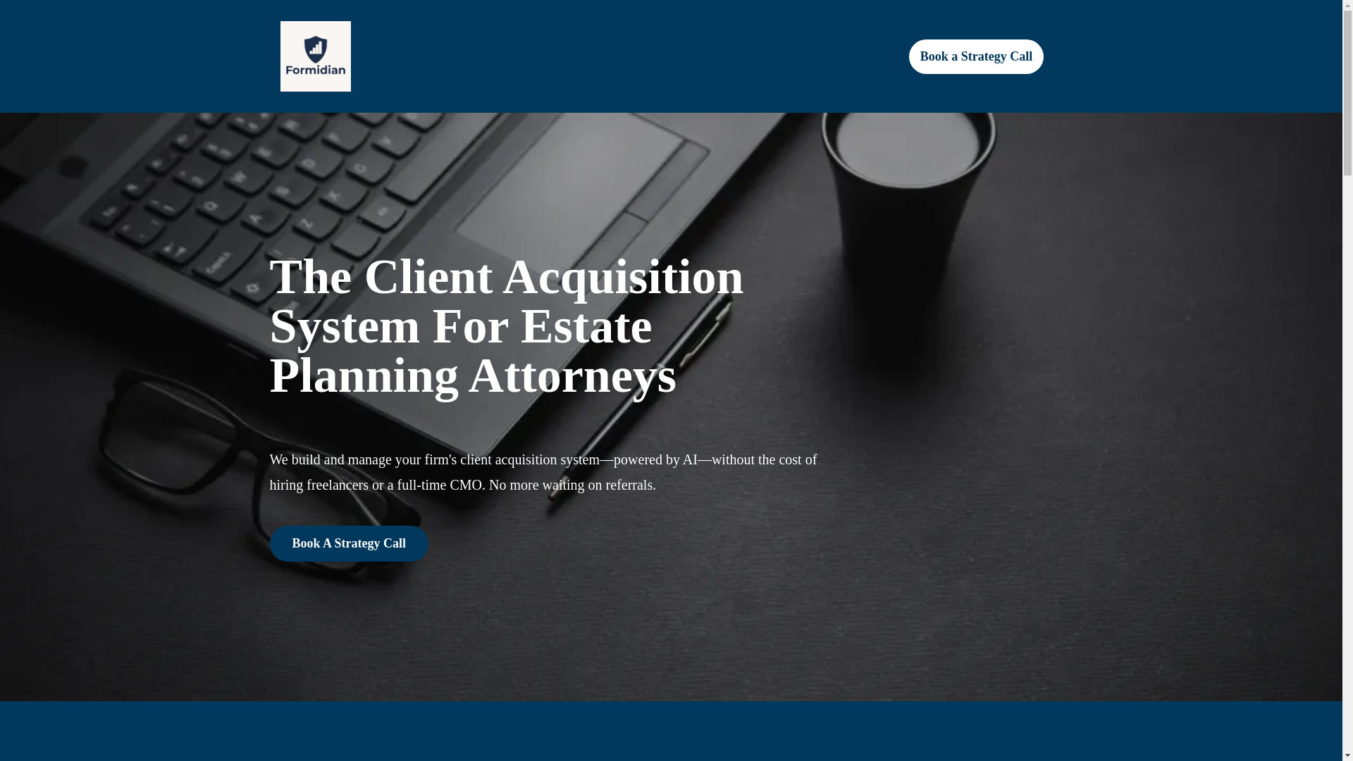 website screenshot of https://formidianco.com/