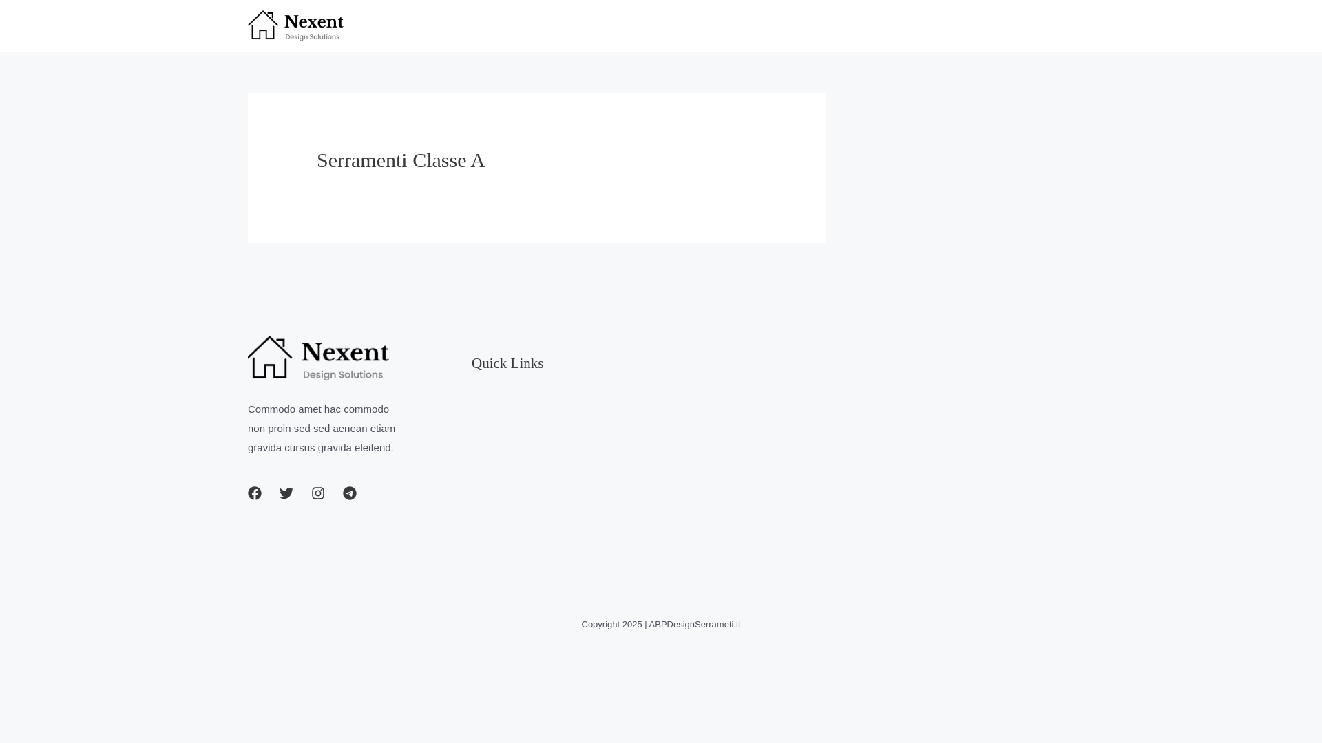 website screenshot of https://abpdesignserramenti.it/