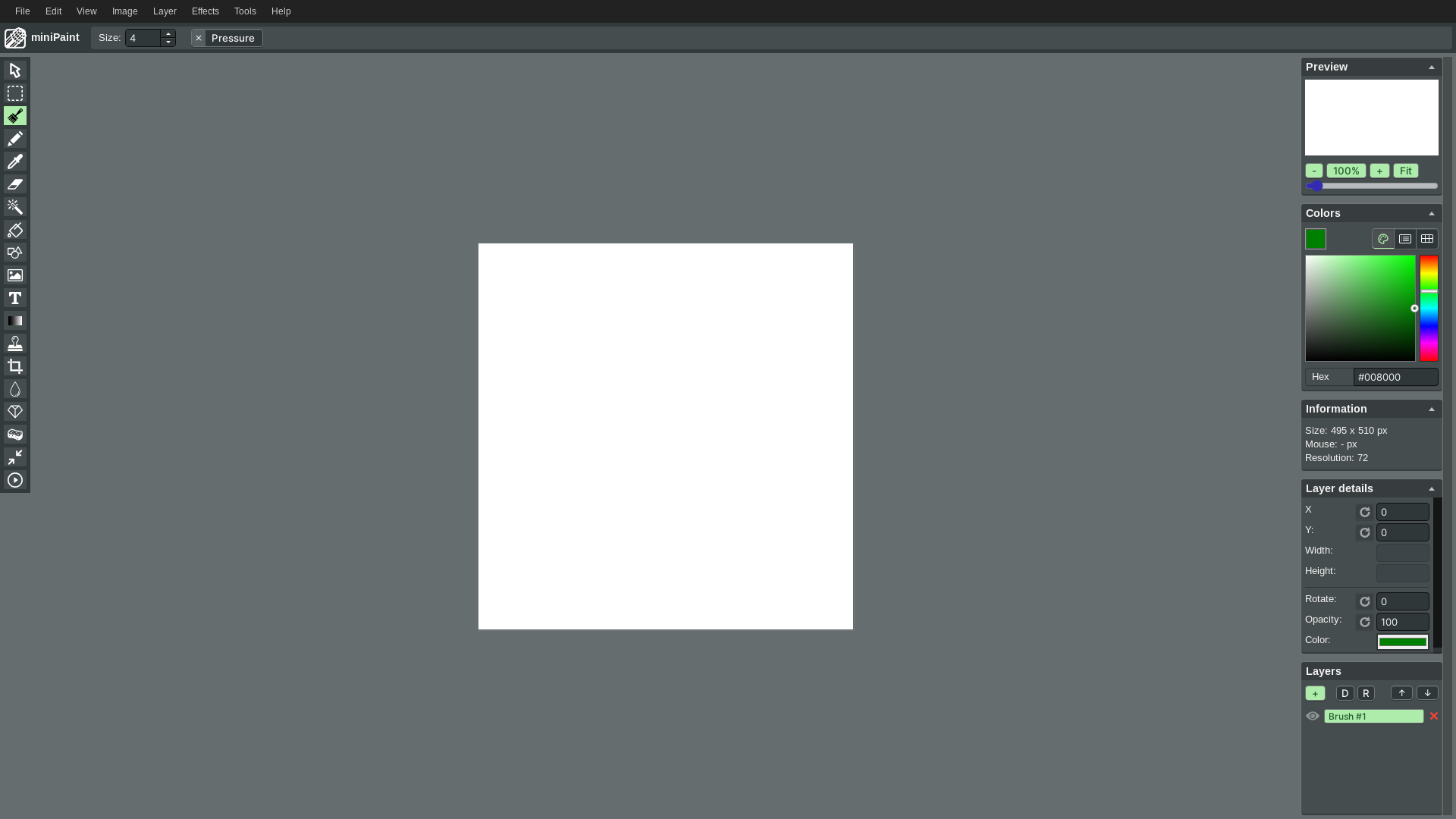 website screenshot of https://minipaint-page.pages.dev/