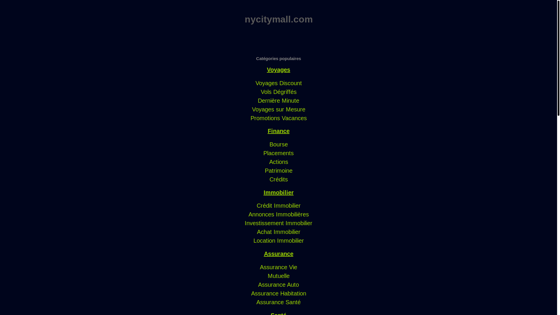 website screenshot of https://nycitymall.com/