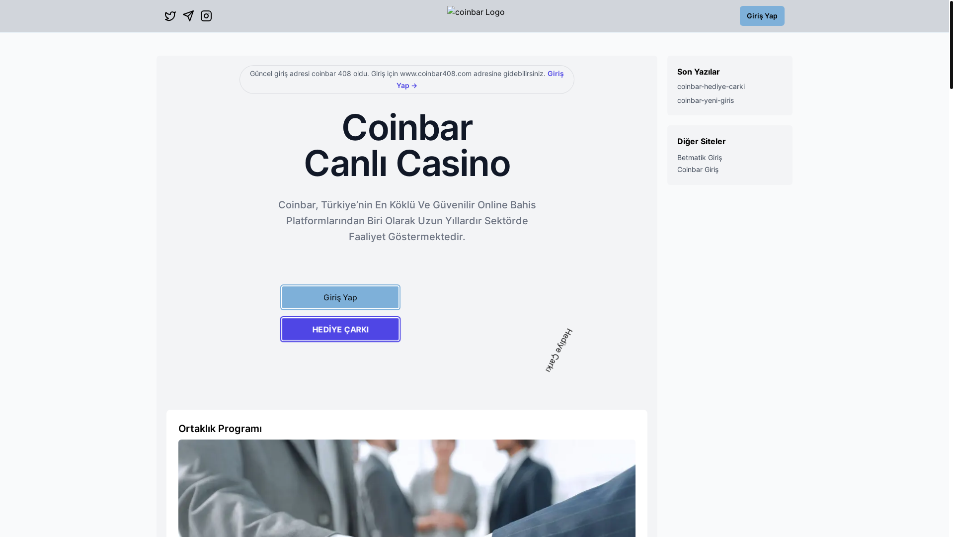 website screenshot of https://coinbarguncelgiris-blog.pages.dev/