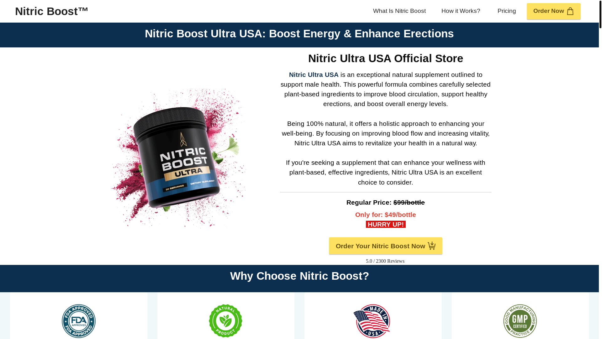 website screenshot of https://en-nitric-ultra.com/