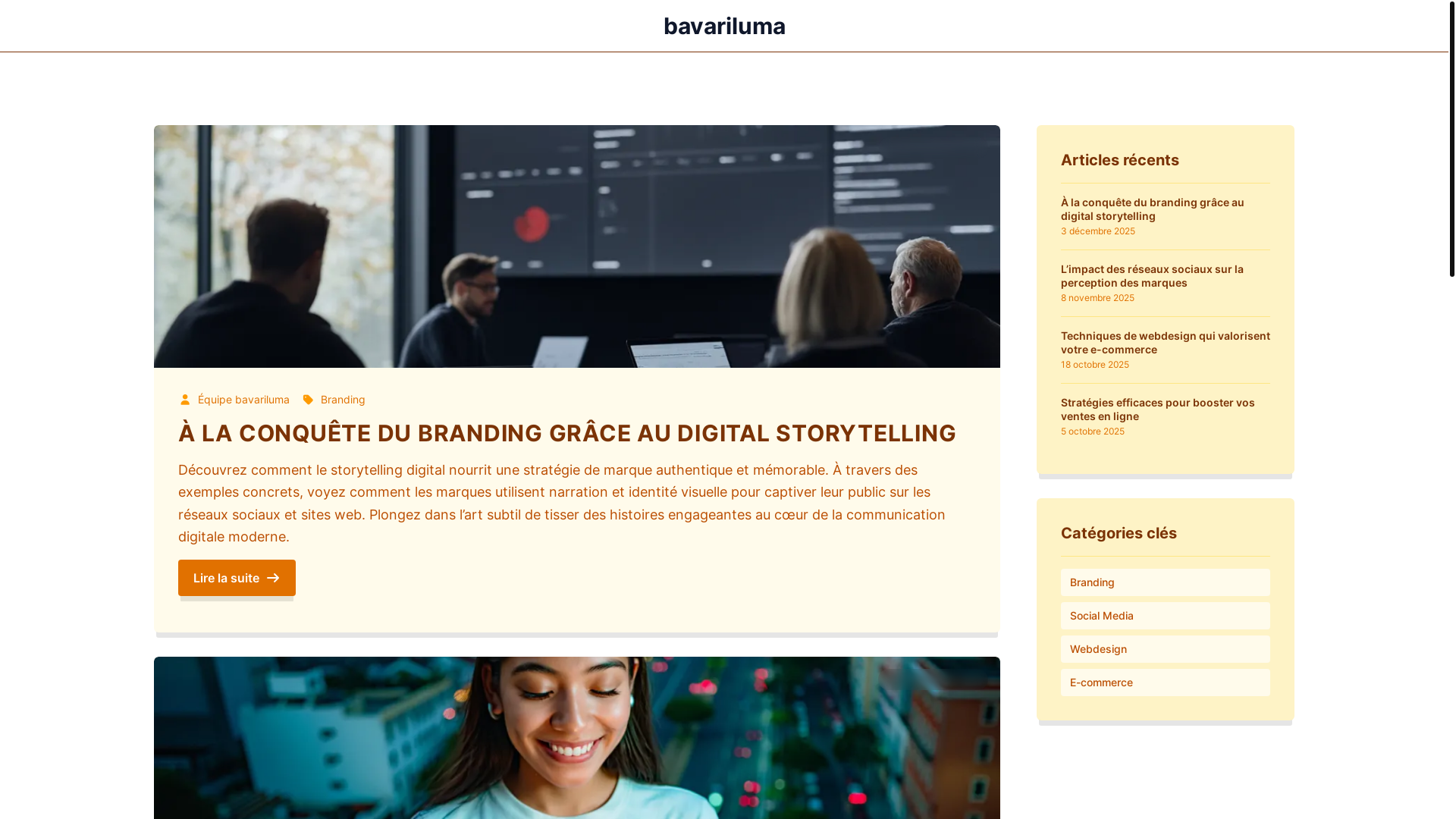 website screenshot of https://bavariluma.com/