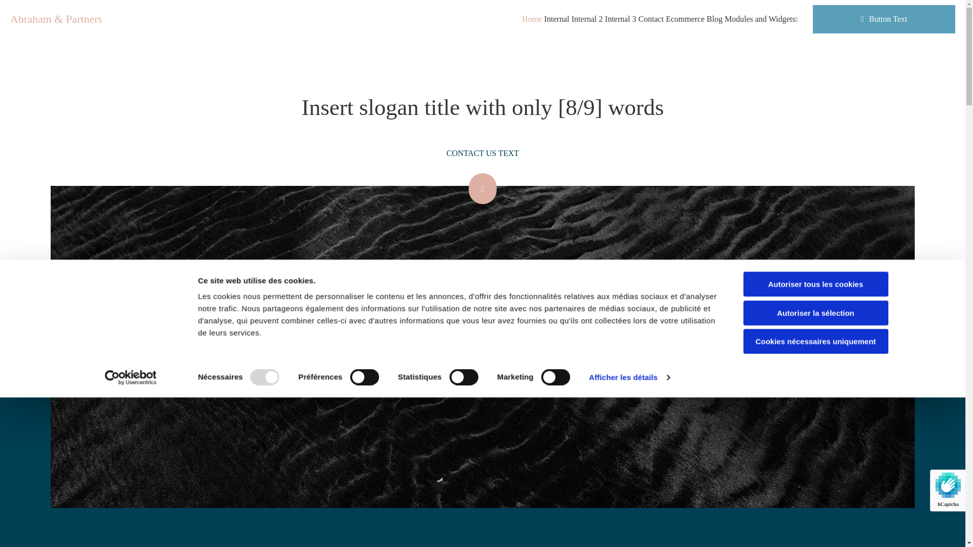 website screenshot of https://abrahampartners.fr/