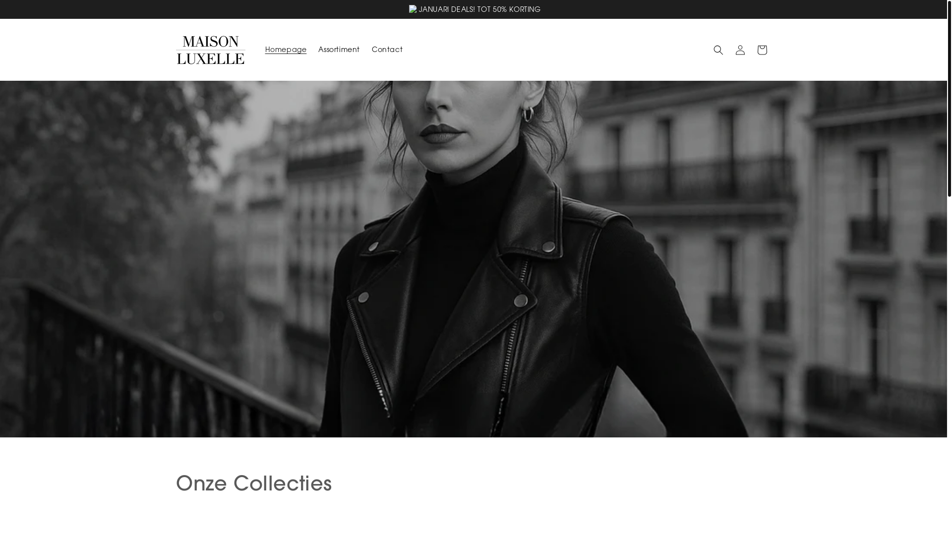 website screenshot of https://maison-luxelle.fr/