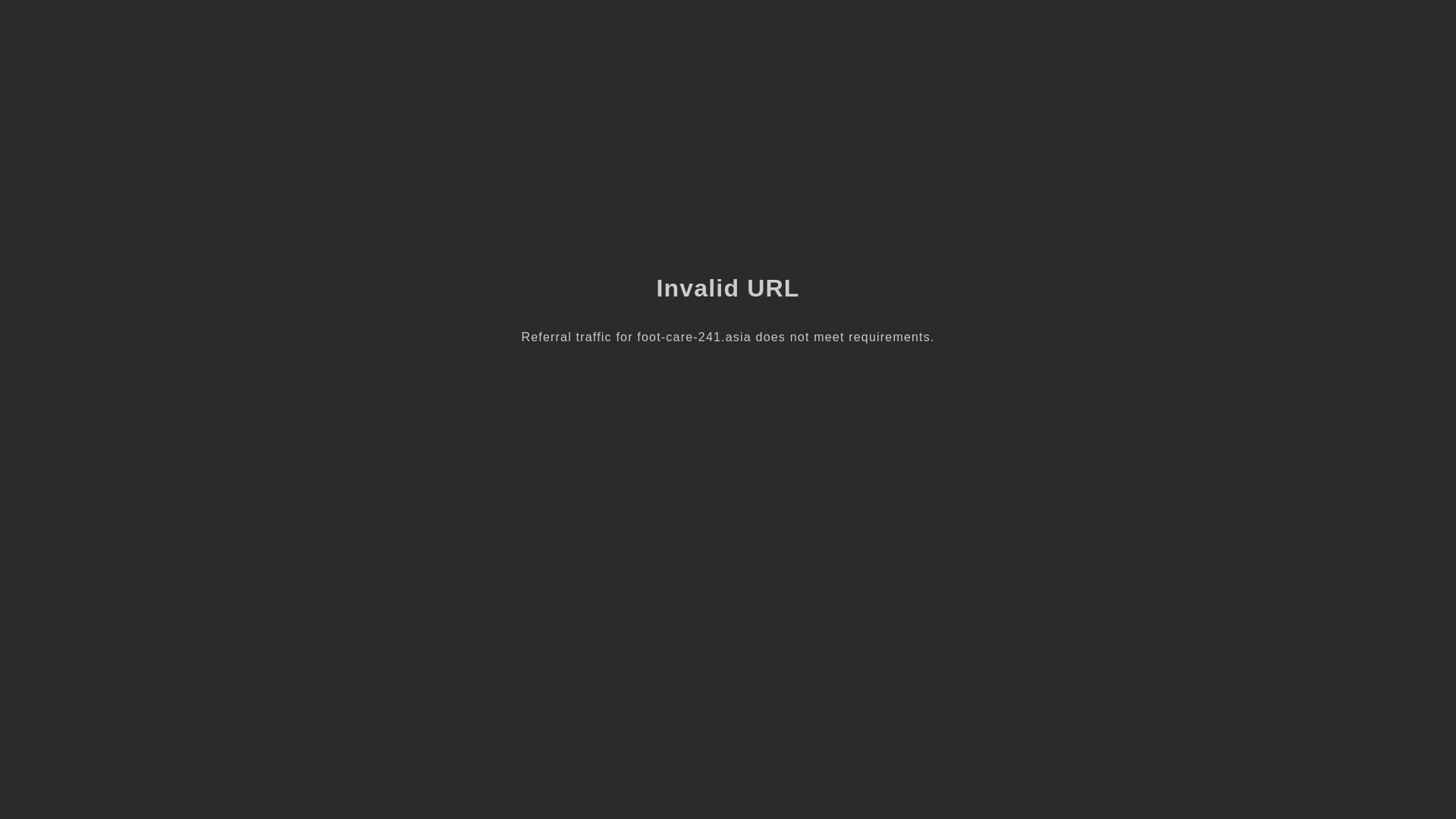 website screenshot of https://foot-care-241.asia/