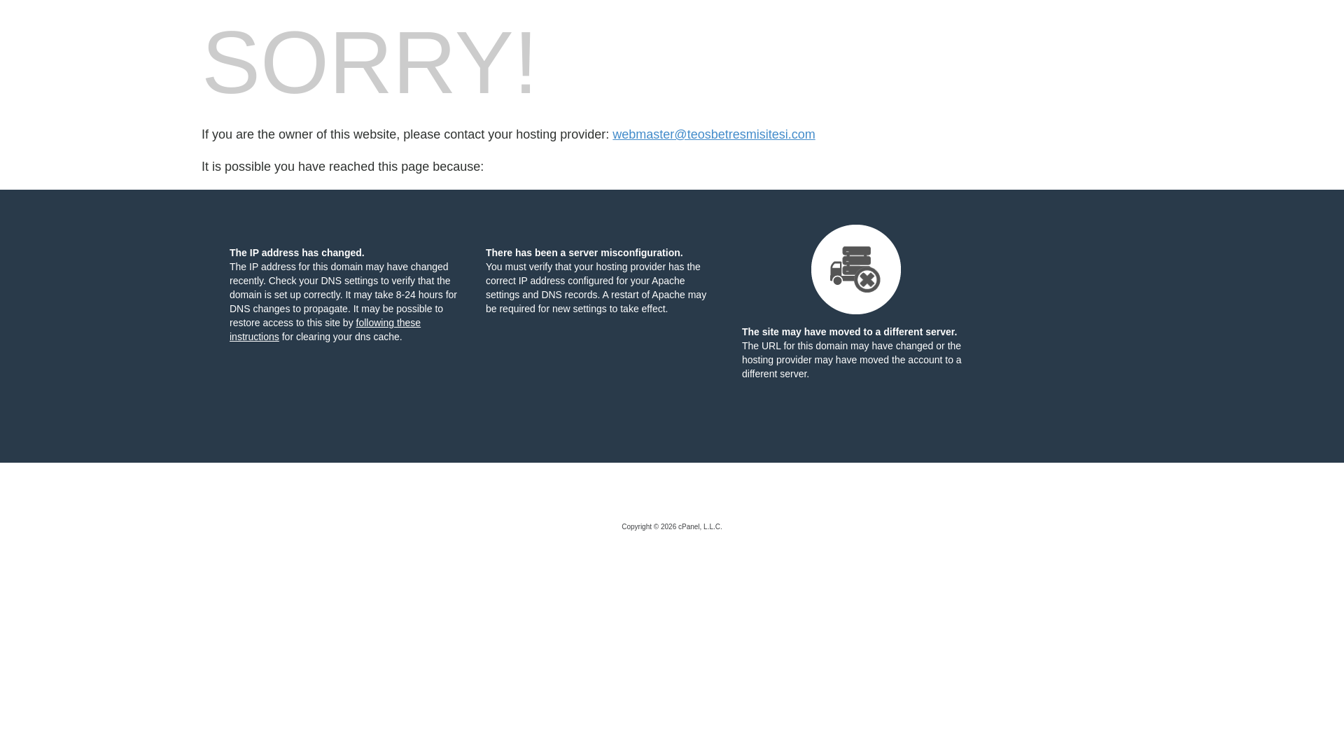 website screenshot of https://teosbetresmisitesi.com/