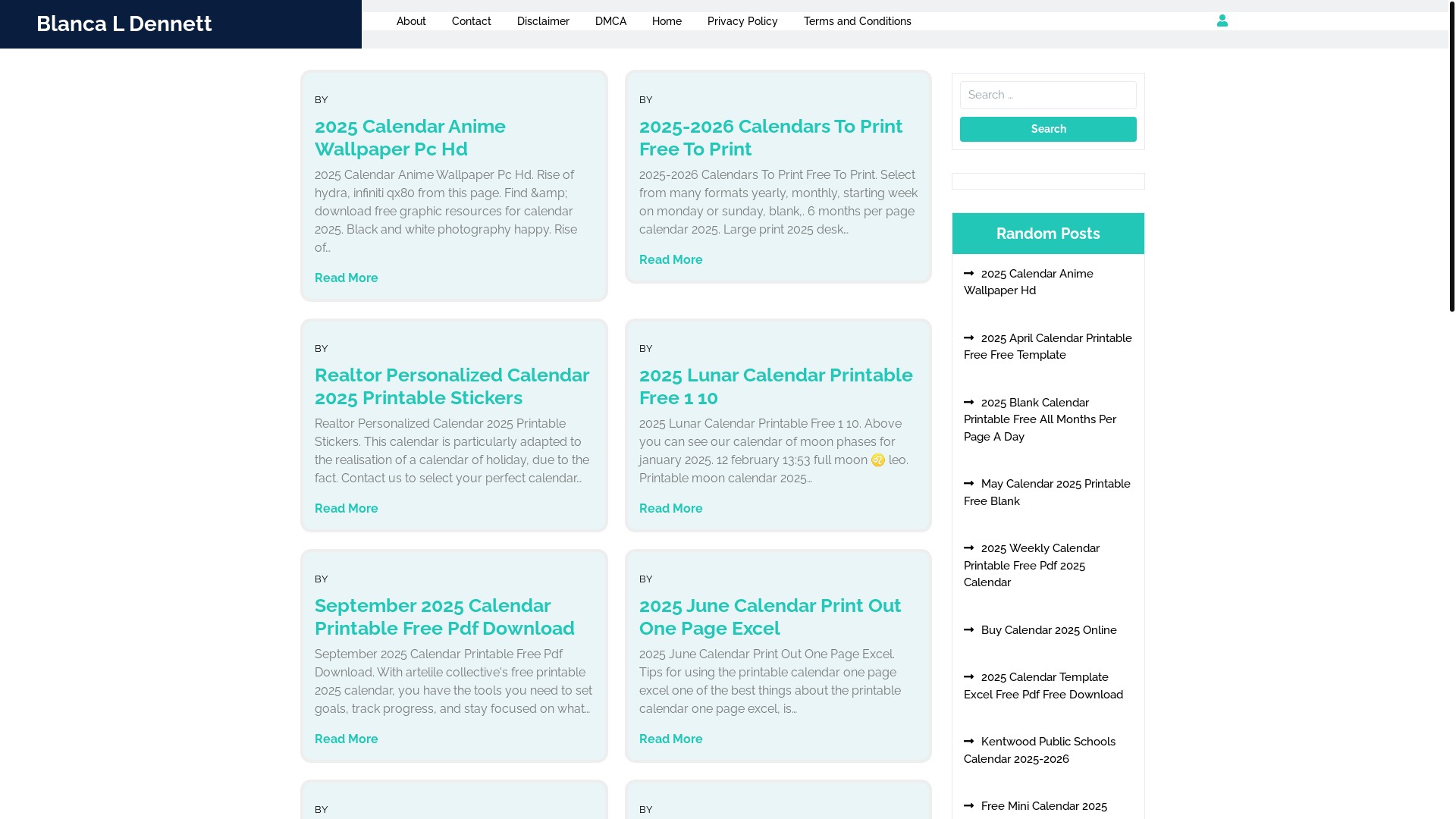 website screenshot of https://blancaldennettr.pages.dev/