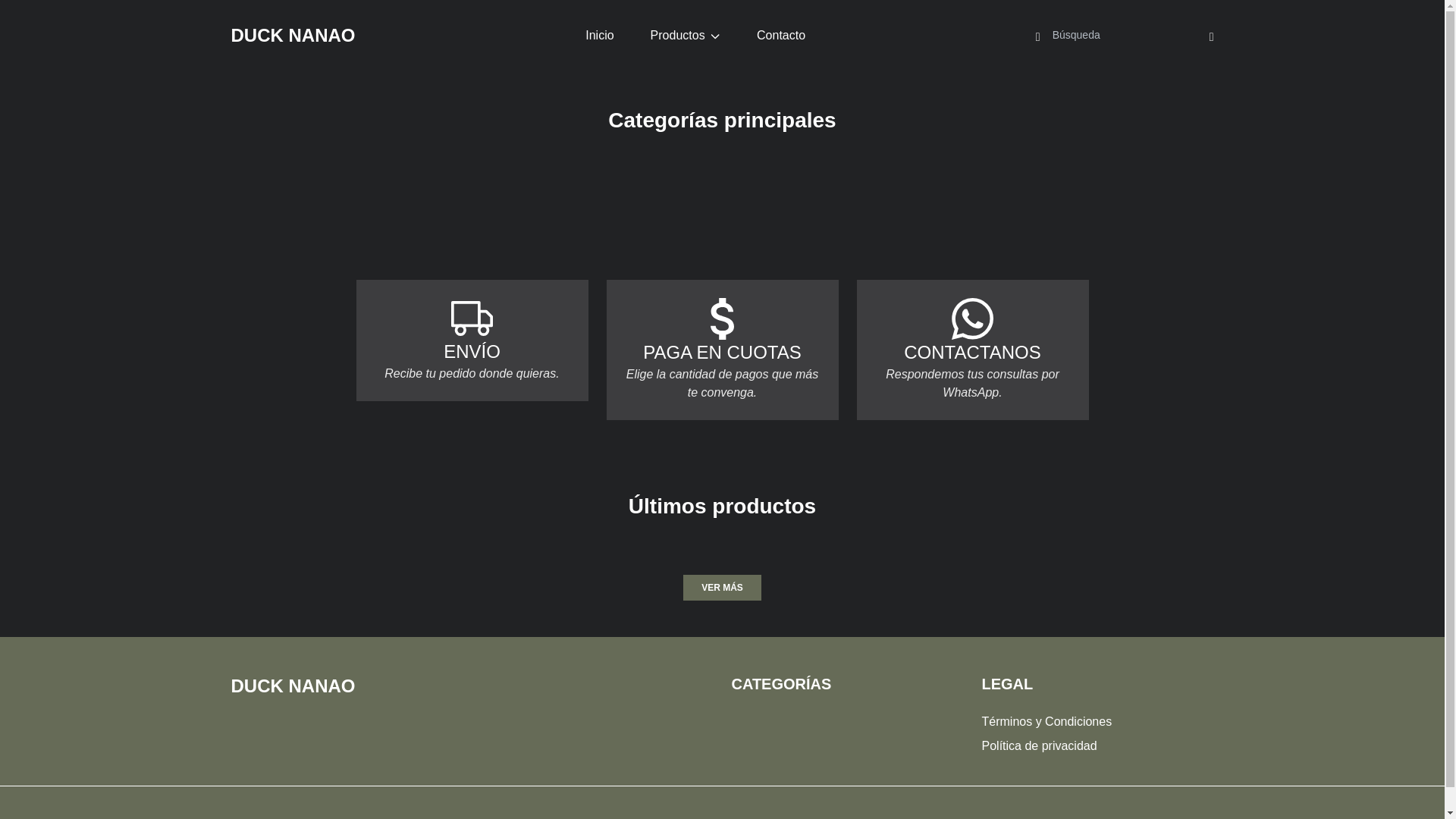 website screenshot of https://ducknanao.online/