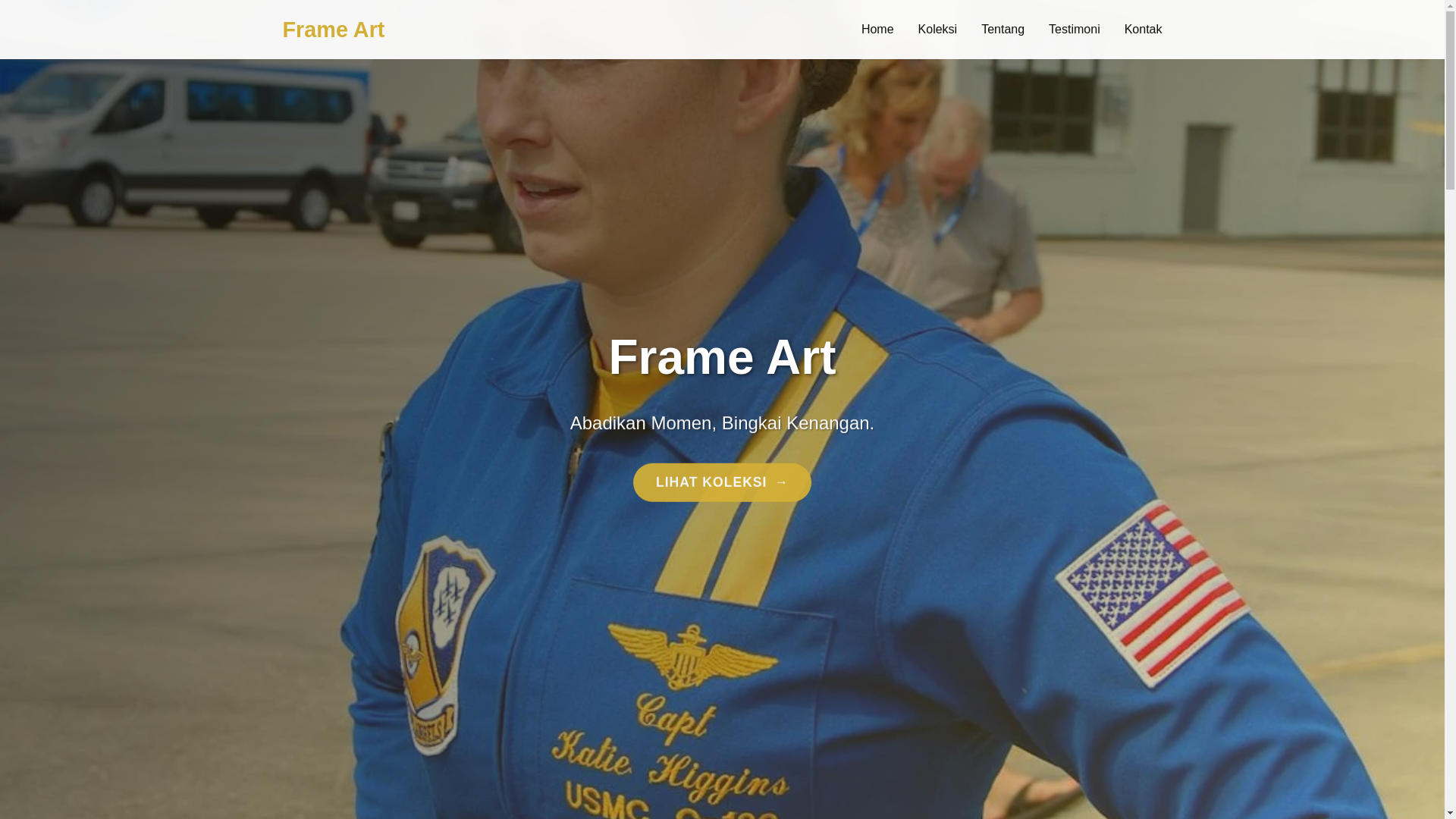 website screenshot of https://frame-art.pages.dev/