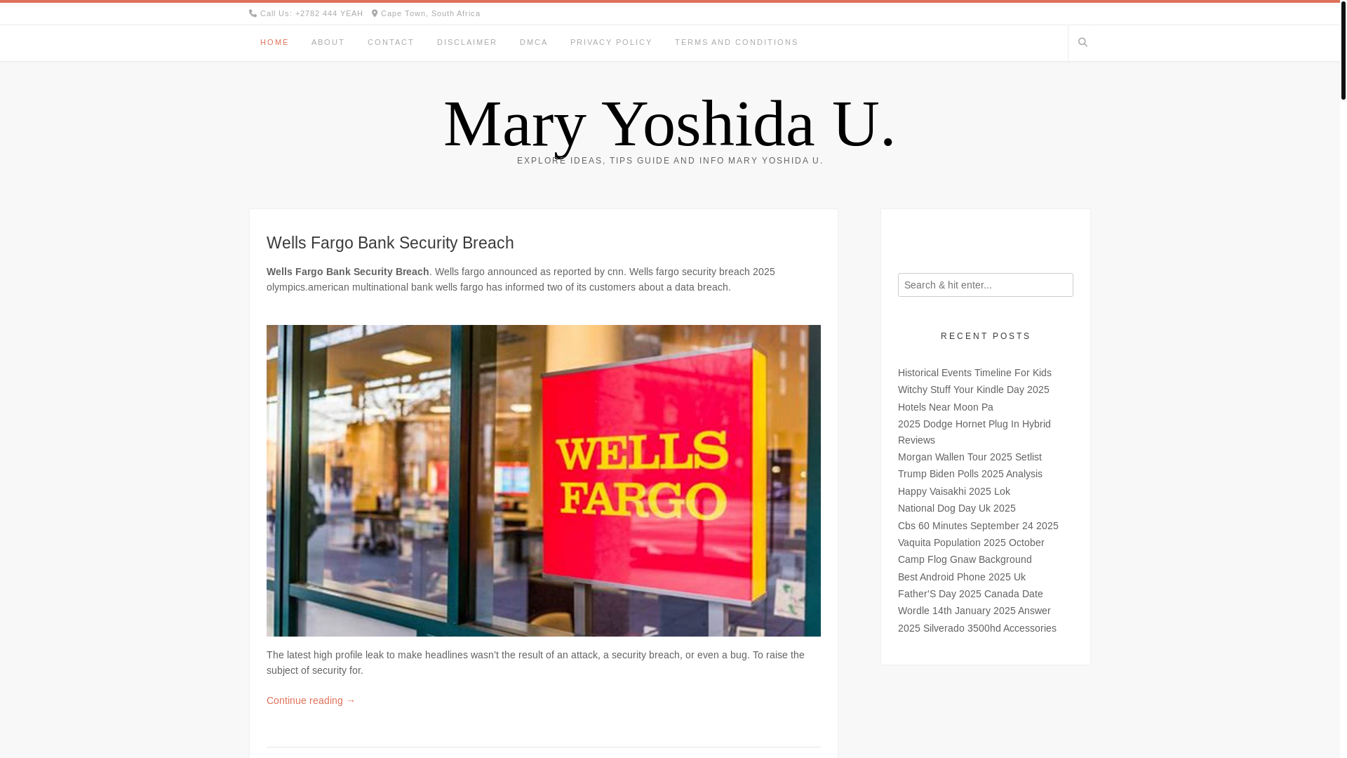 website screenshot of https://maryyoshidau.pages.dev/