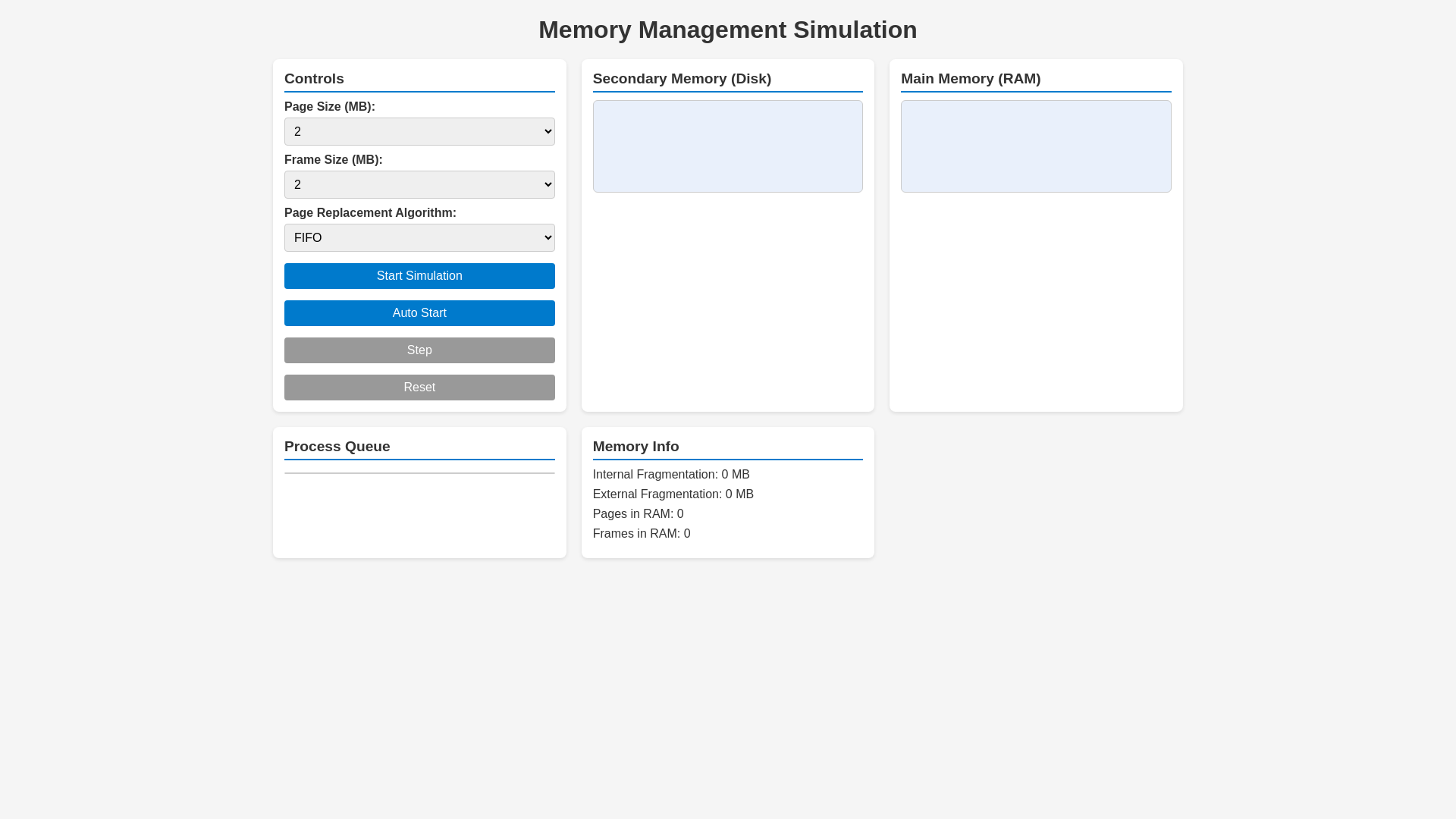 website screenshot of https://memory-management.pages.dev/