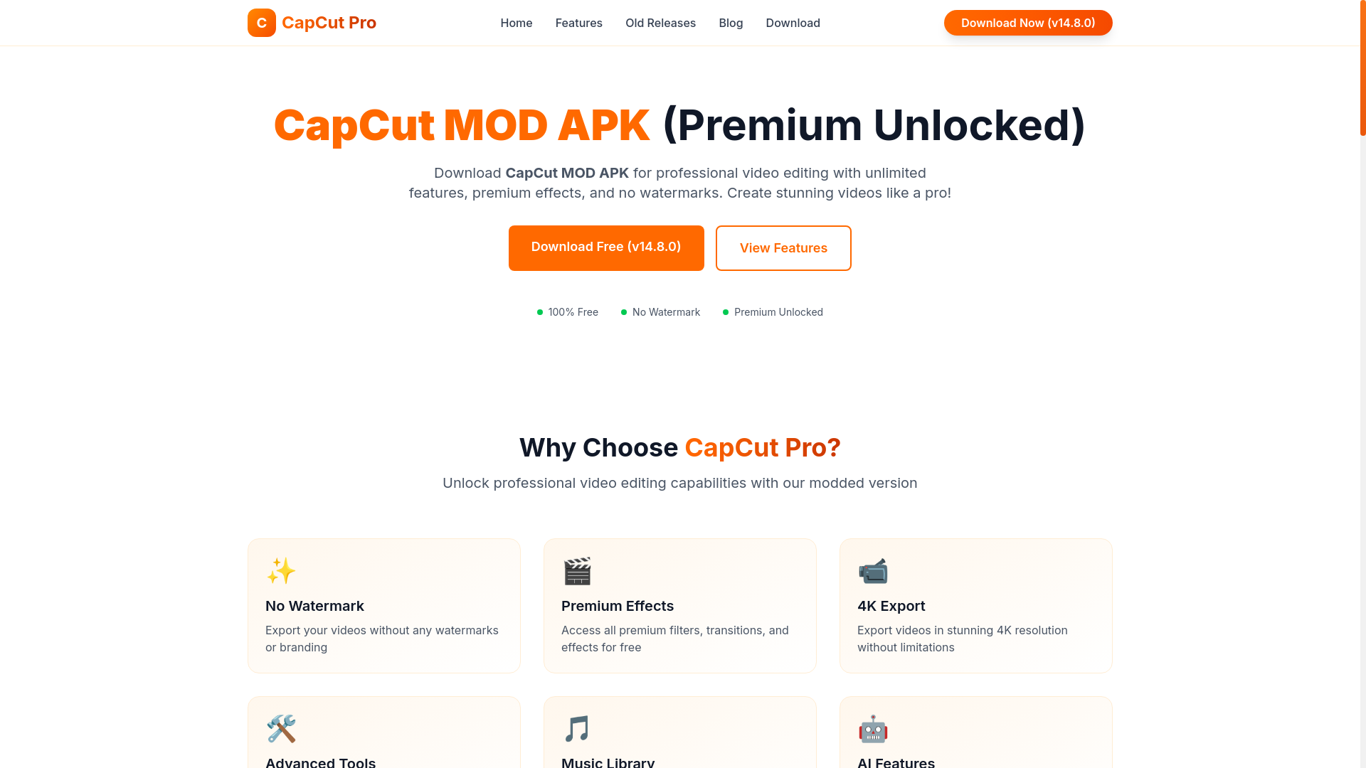 website screenshot of https://nextjs-modapk-capcutproapk.pages.dev/