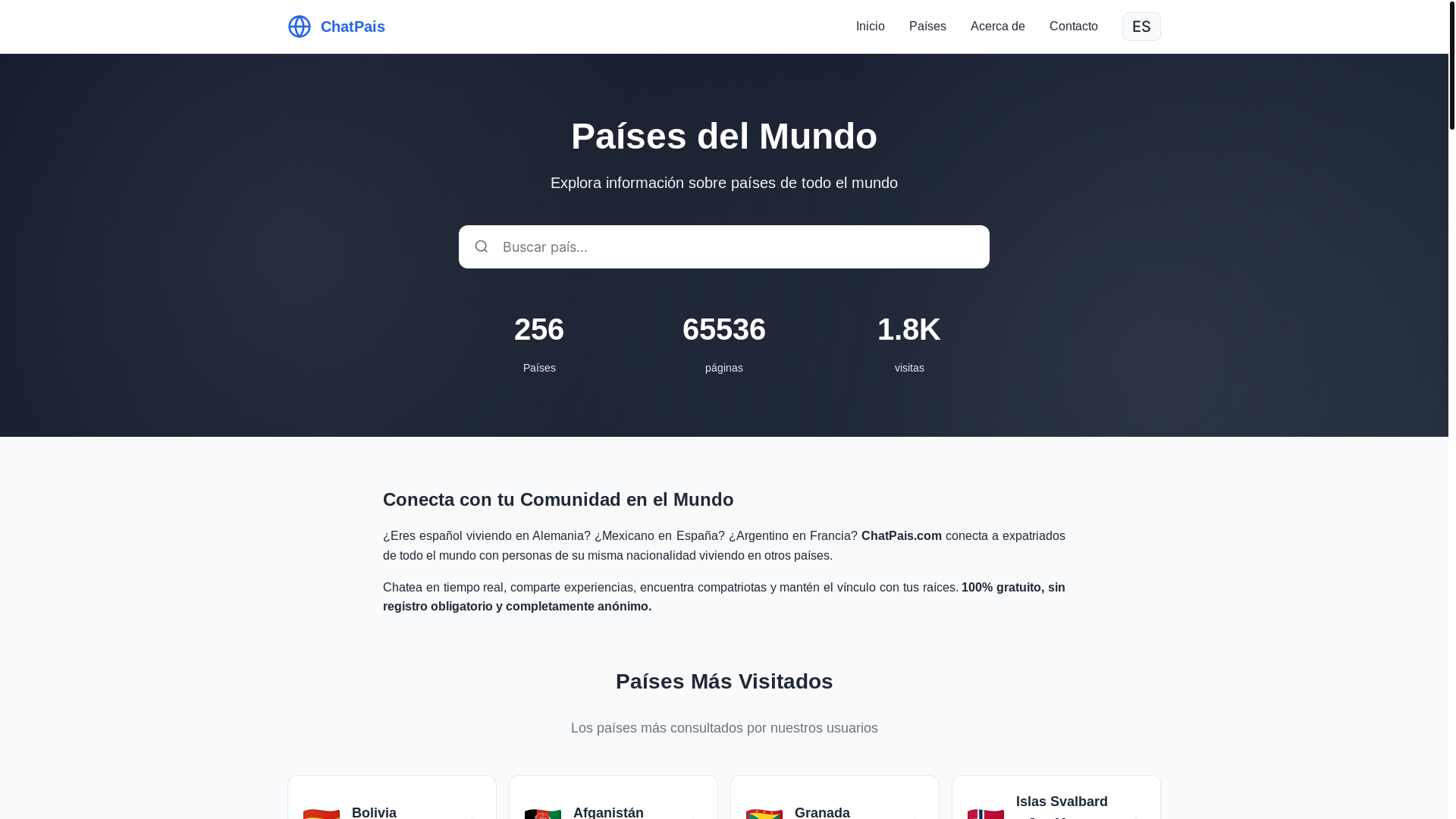 website screenshot of https://compatriotschat.com/