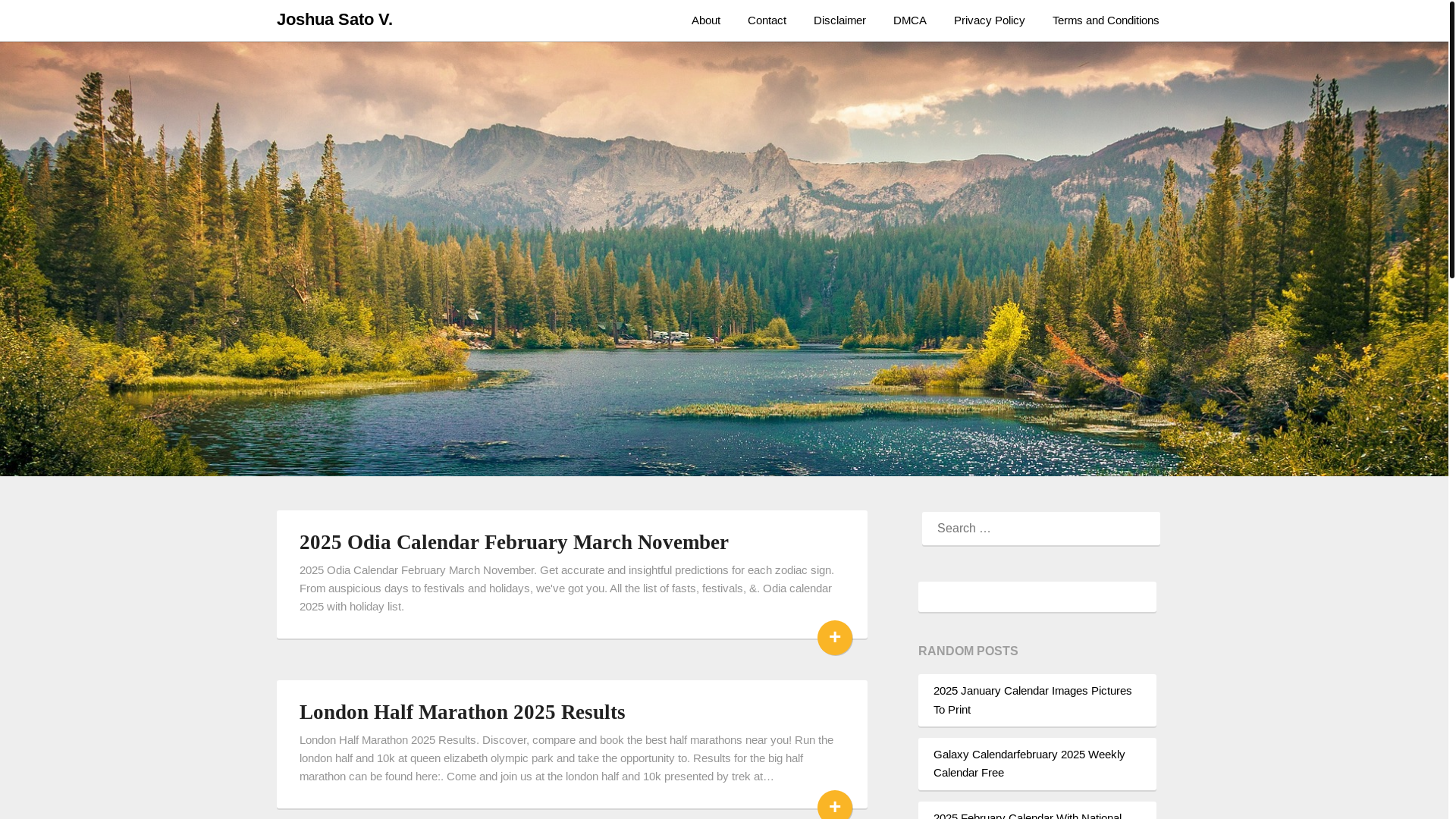 website screenshot of https://joshuasatov.pages.dev/