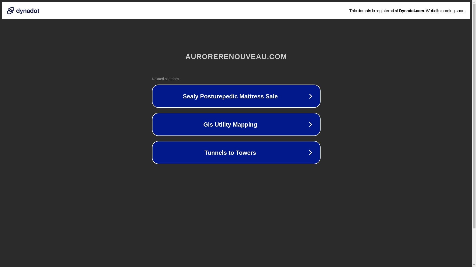 website screenshot of https://aurorerenouveau.com/
