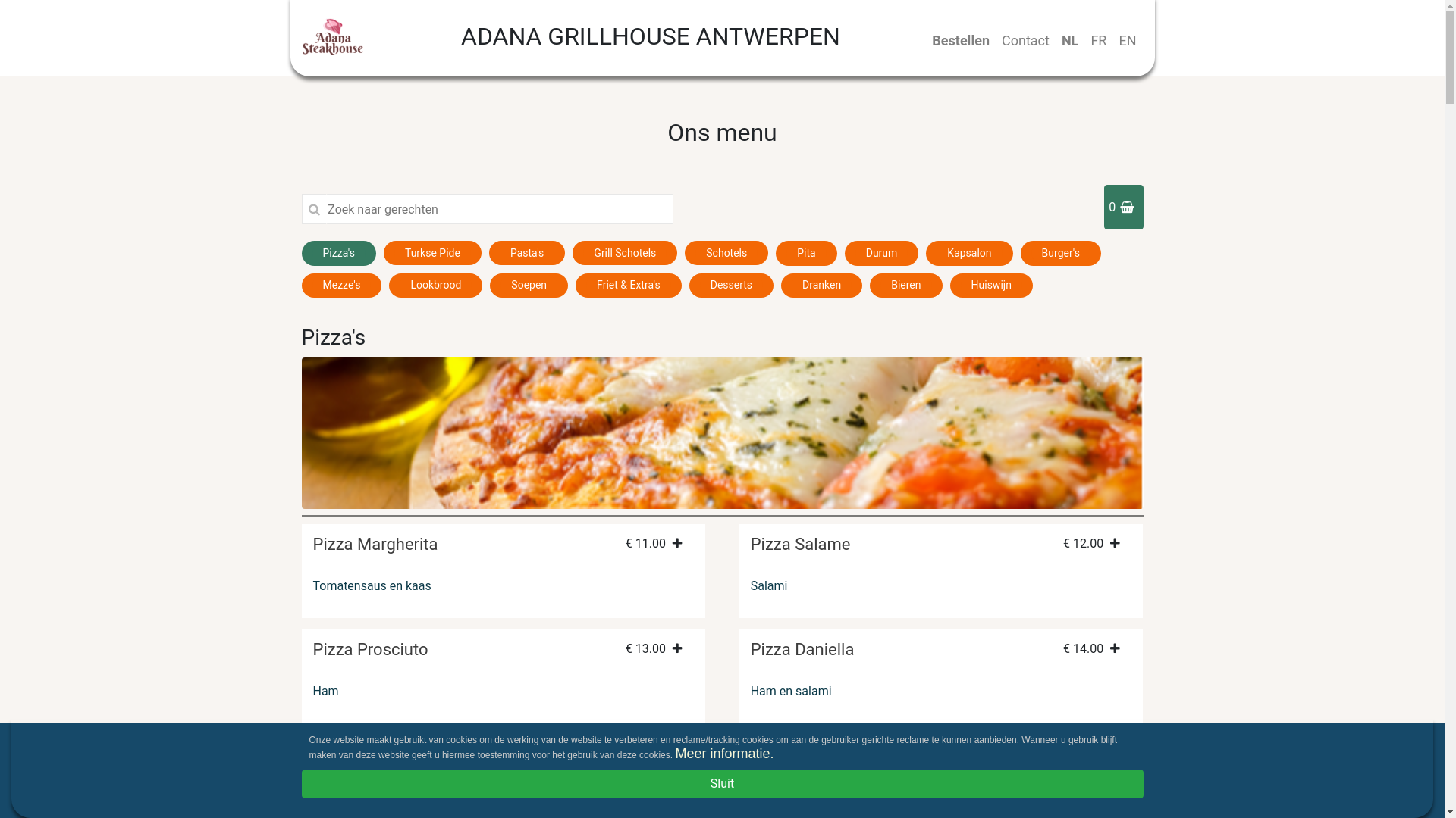 website screenshot of https://adanagrillhouseantwerpen.be/