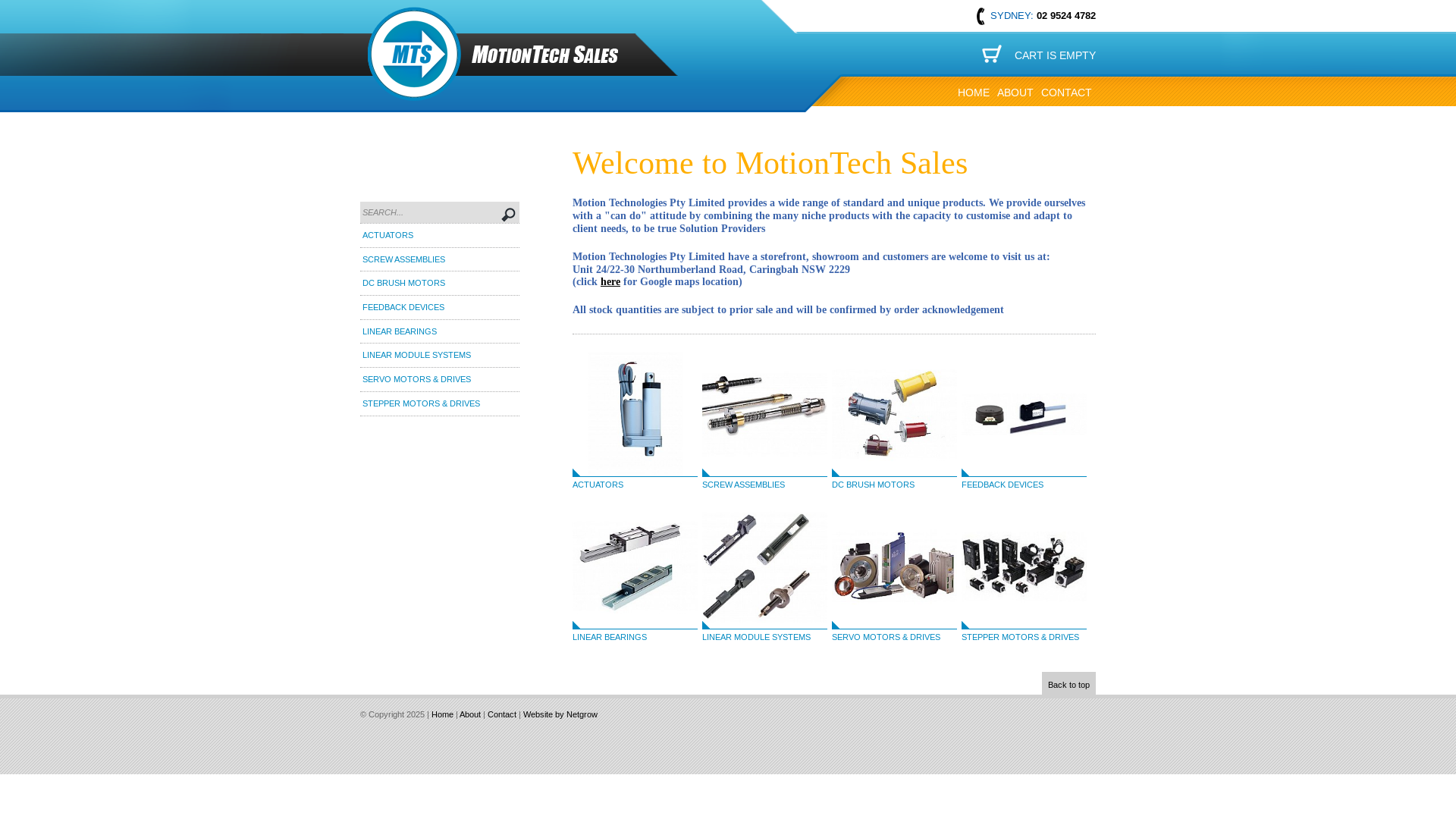 website screenshot of https://motiontechsales.xyz/