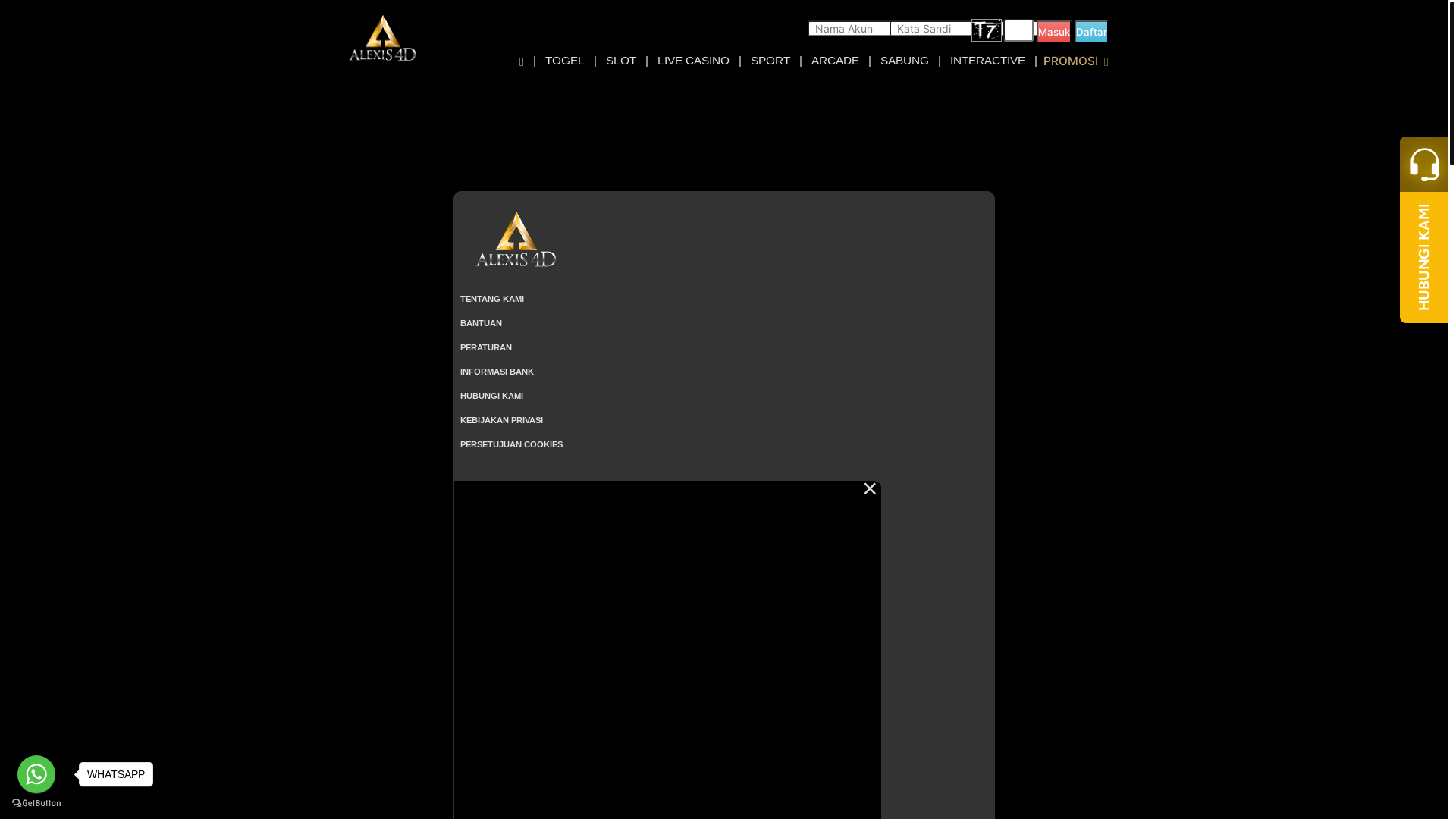 website screenshot of https://alexisnewsupdateindo.com/