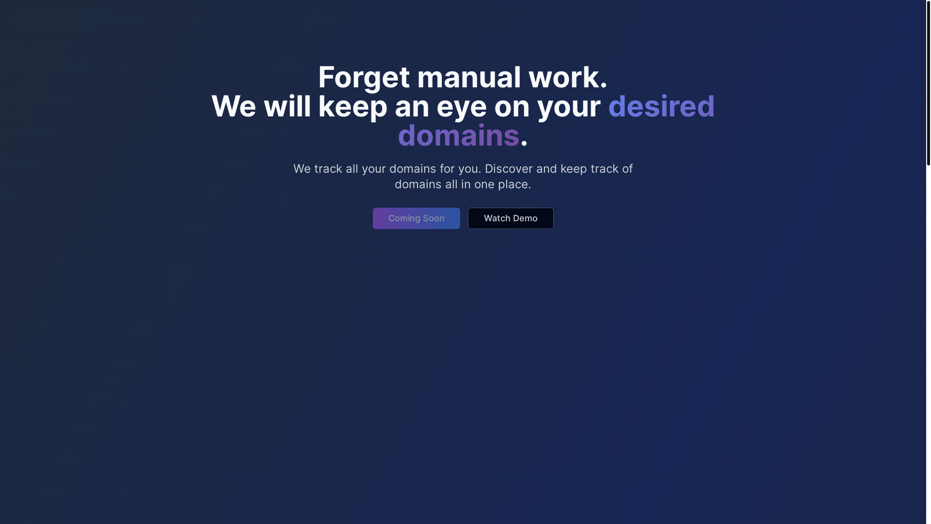 website screenshot of https://backorderhub-landing.pages.dev/