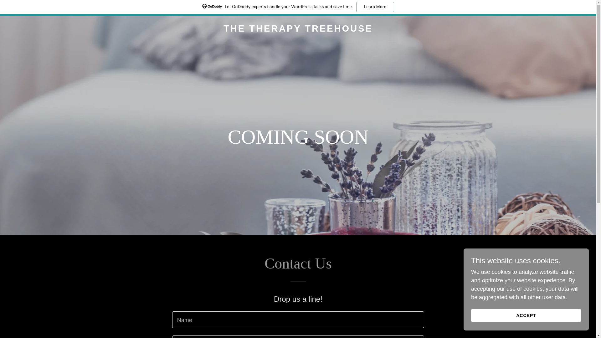 website screenshot of https://therapytreehouse.com.au/
