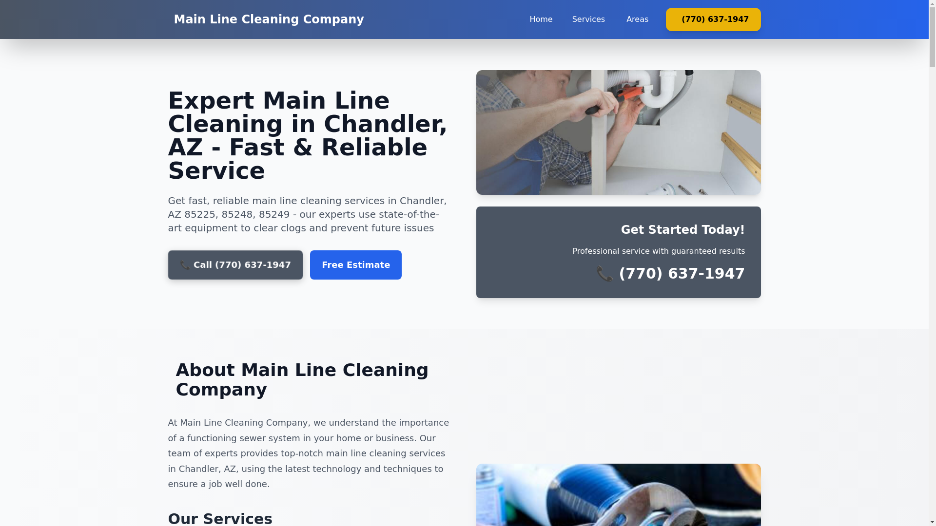 website screenshot of https://main-line-cleaning-company-chandler.pages.dev/