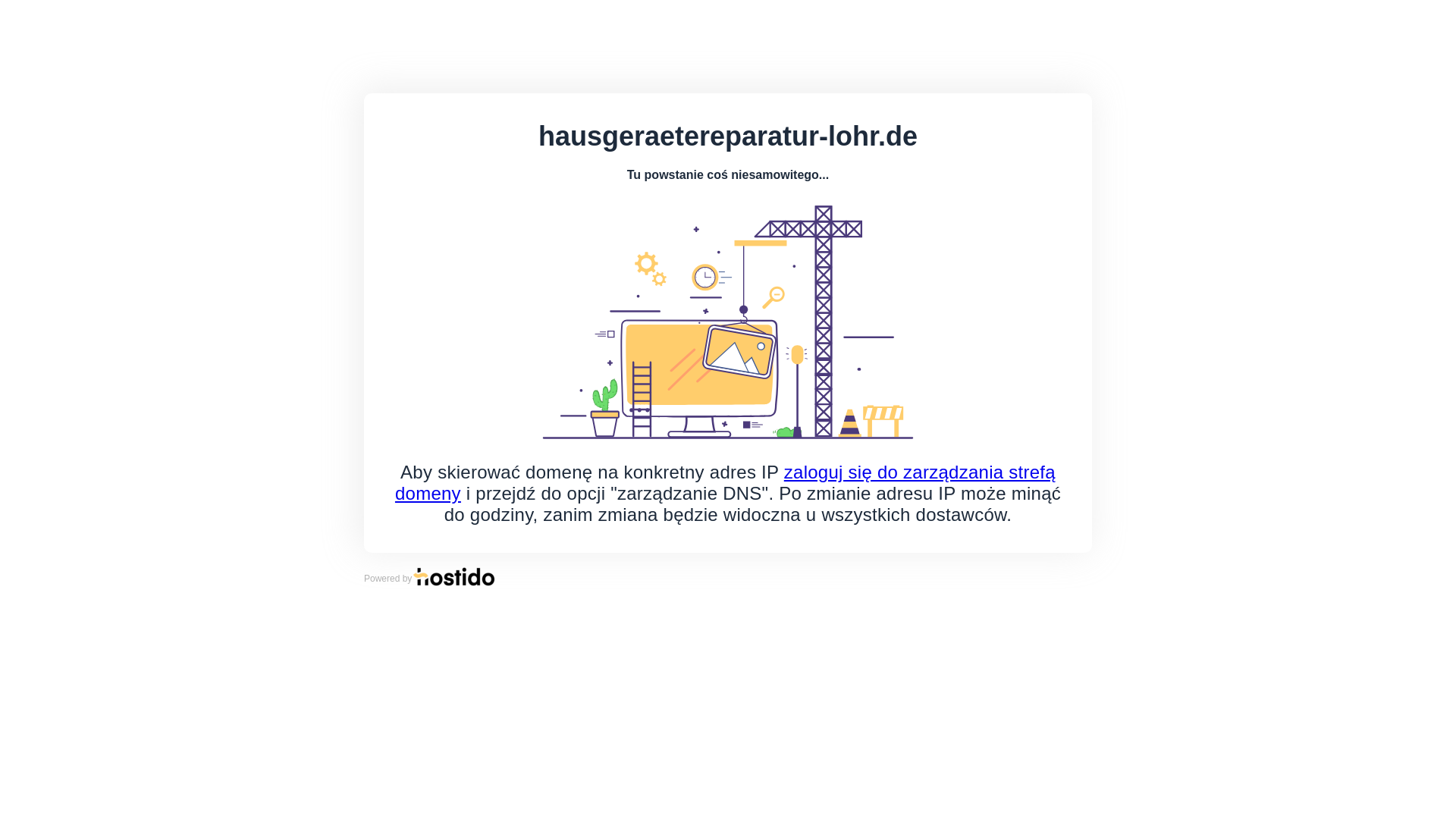 website screenshot of https://hausgeraetereparatur-lohr.de/