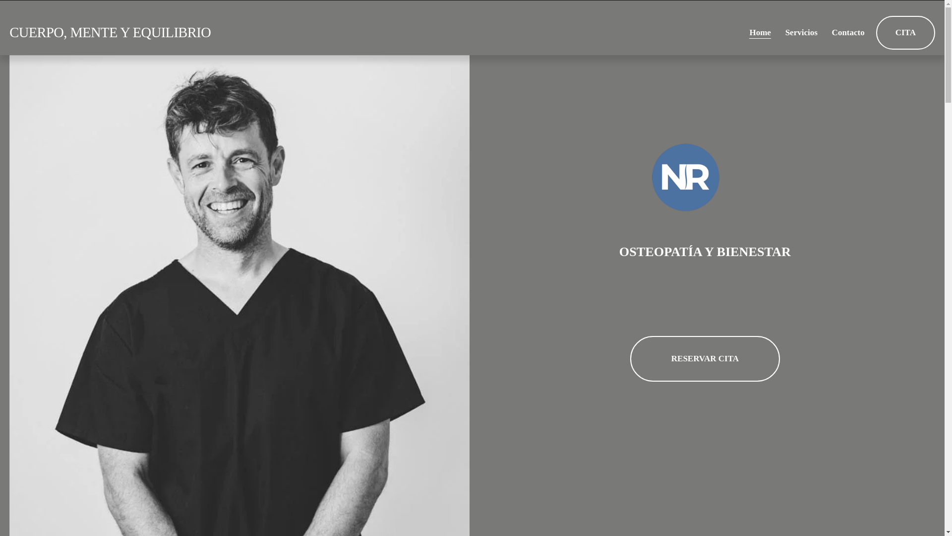 website screenshot of https://nachorivera.net/