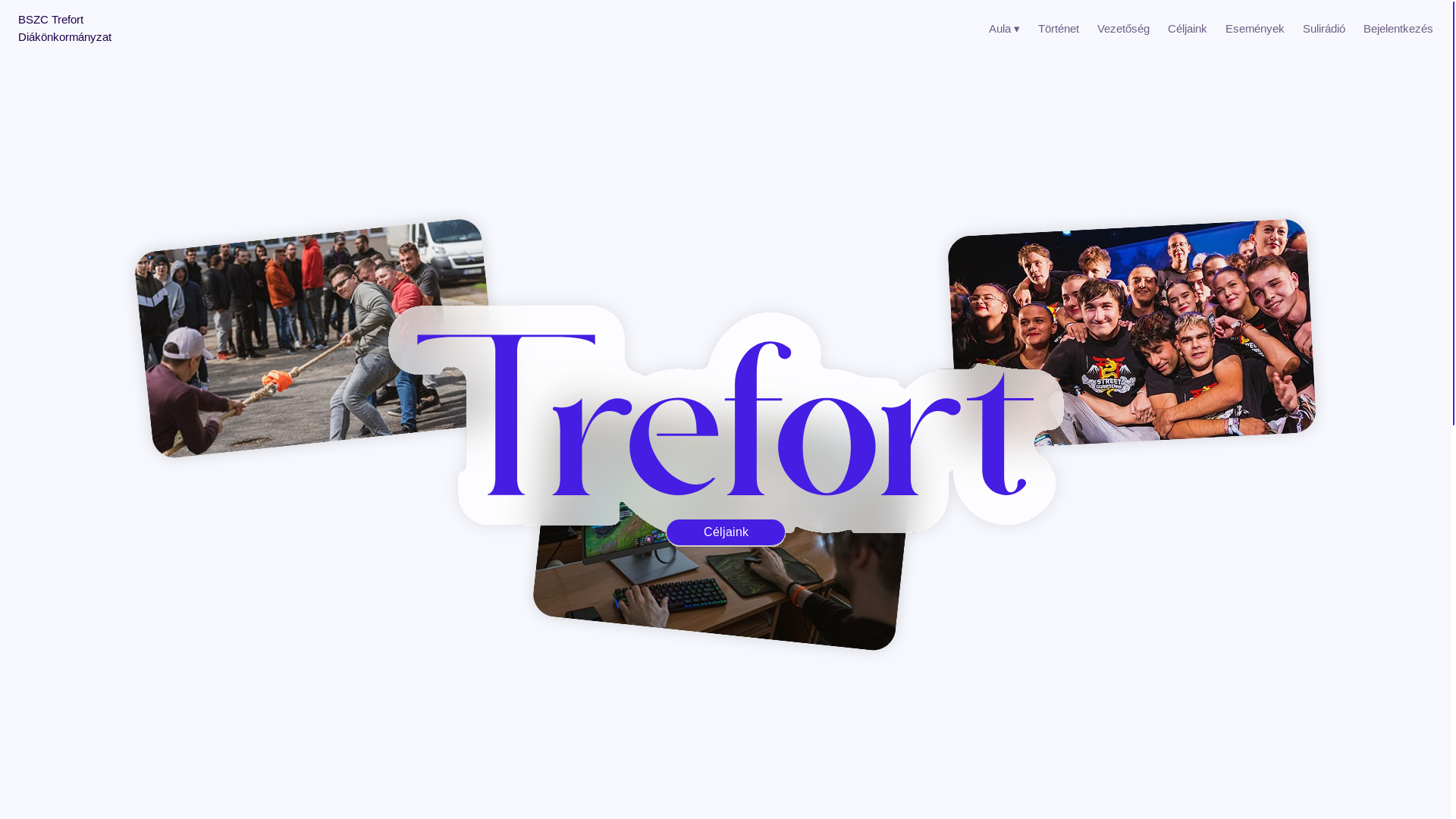 website screenshot of https://trefortdok.hu/