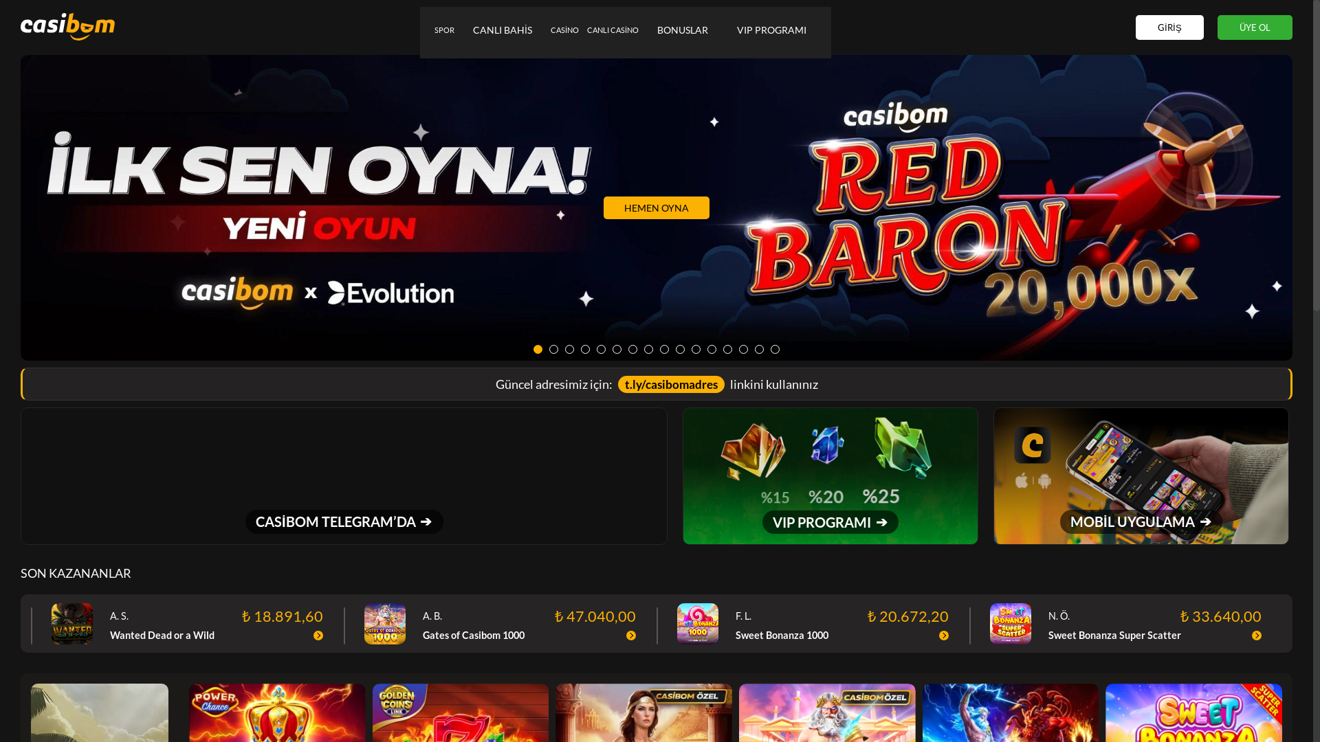 website screenshot of https://casbom9080.com/