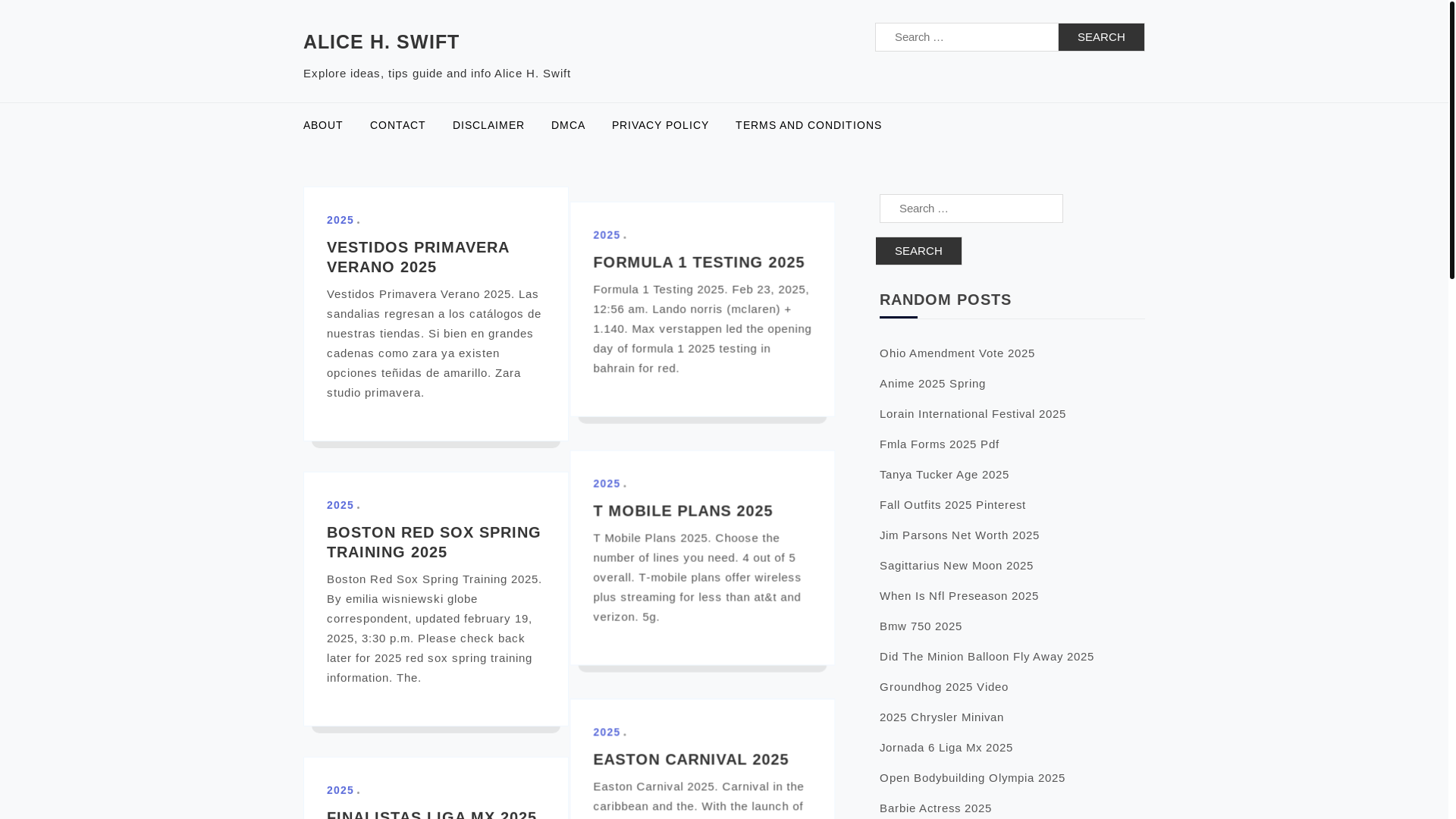 website screenshot of https://alicehswift.pages.dev/