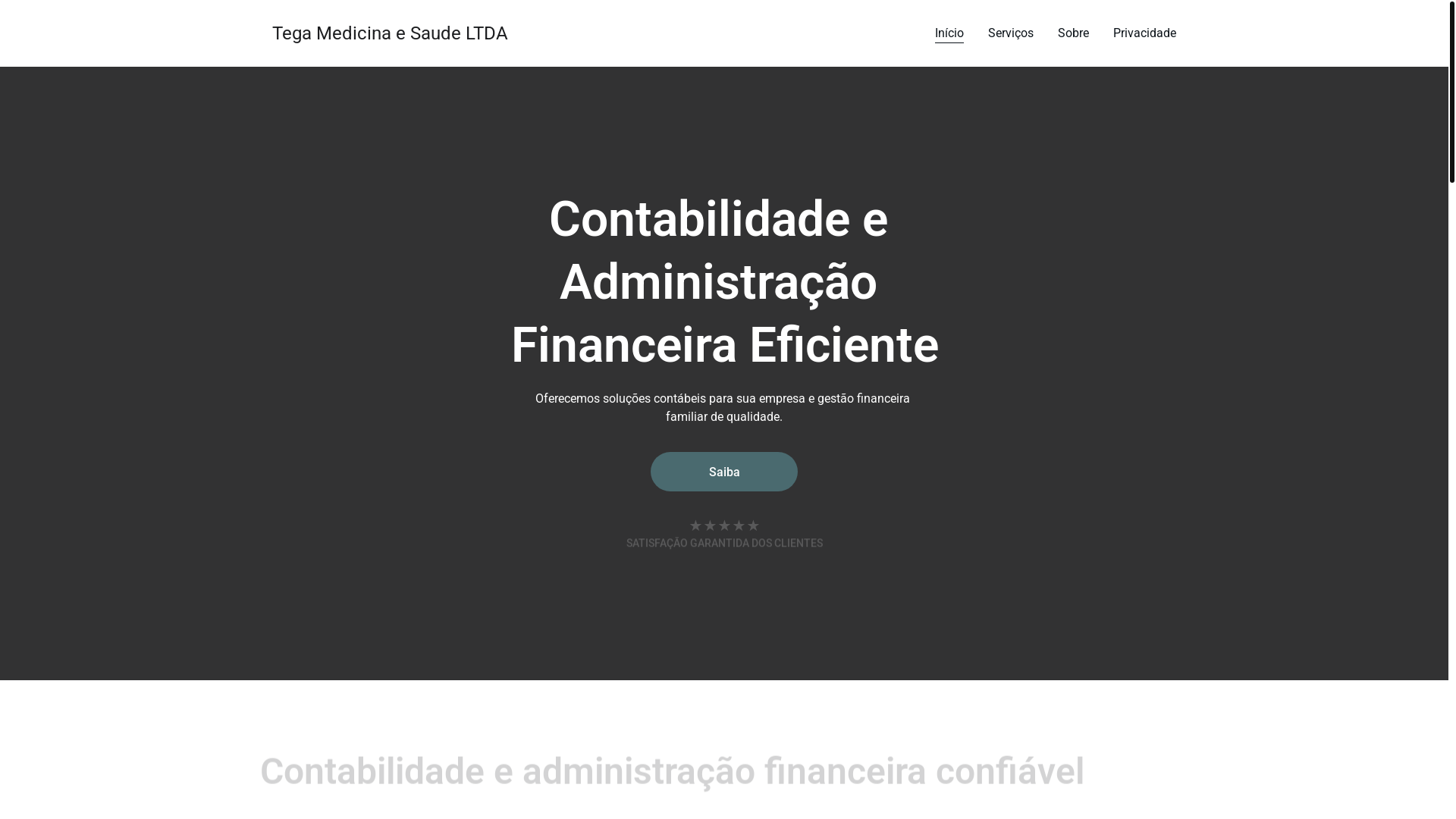 website screenshot of https://tegamedicinaesaudeltda.shop/