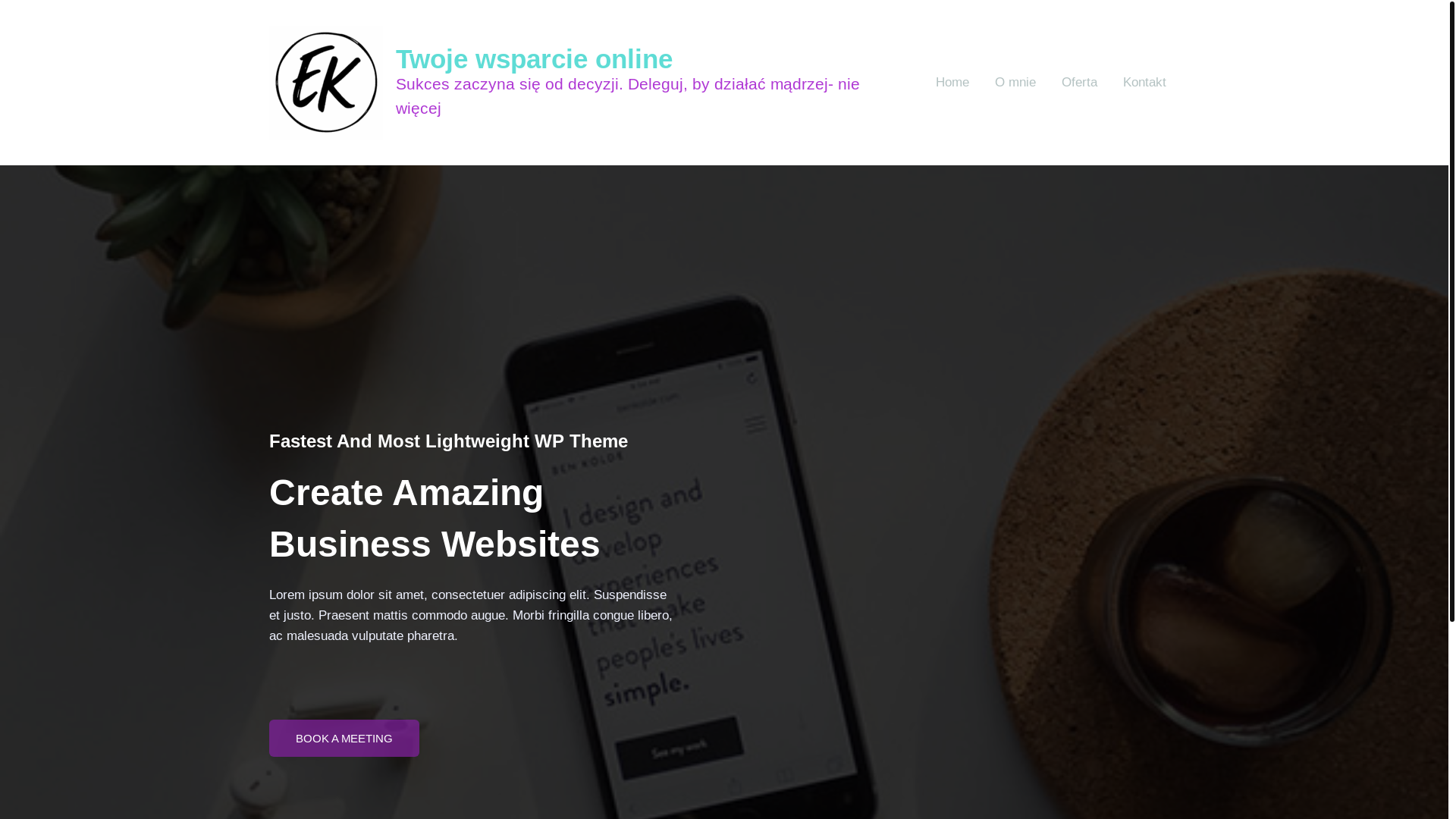 website screenshot of https://ekletkiewicz.pl/