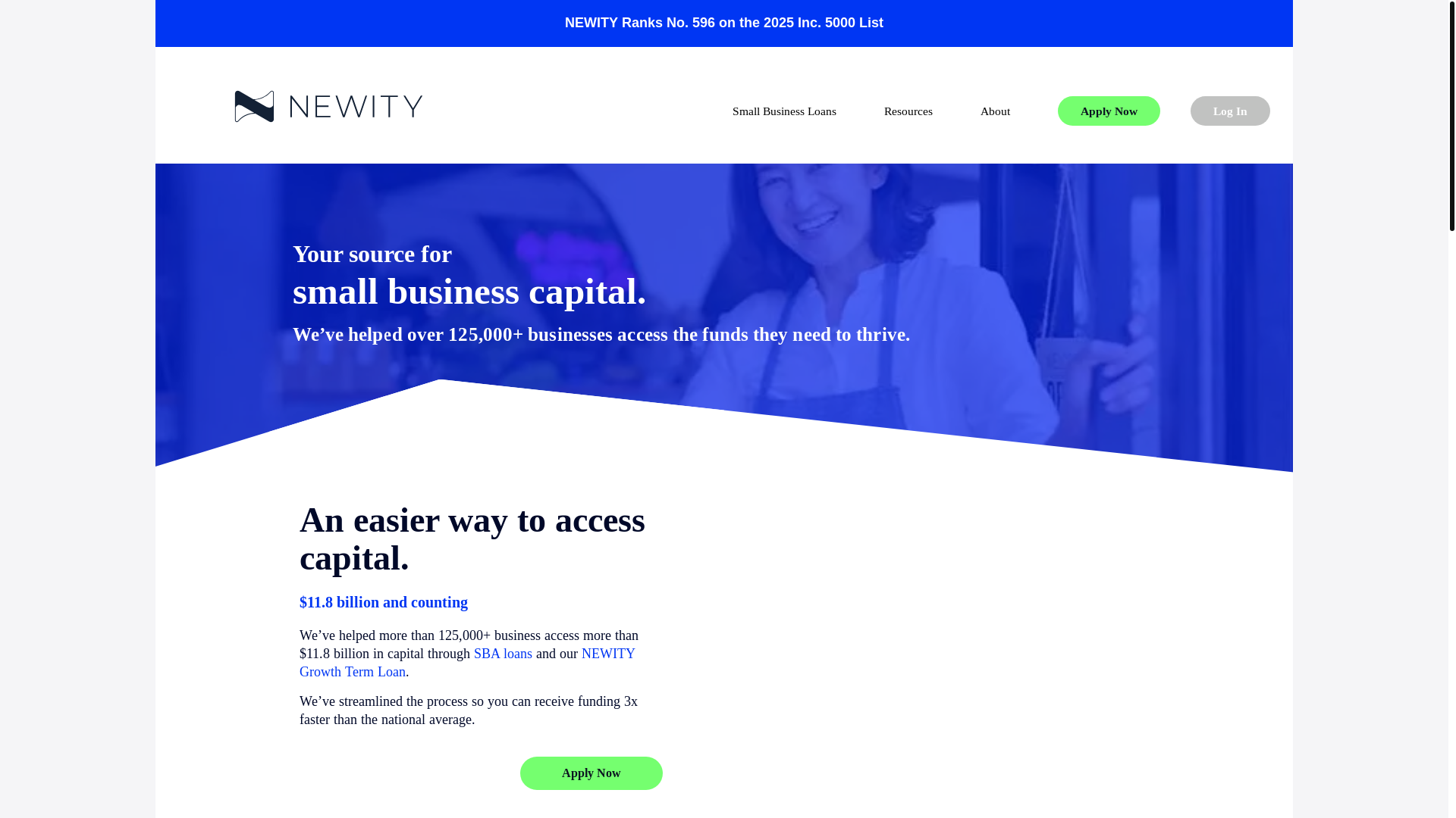website screenshot of https://newitycommitted.com/