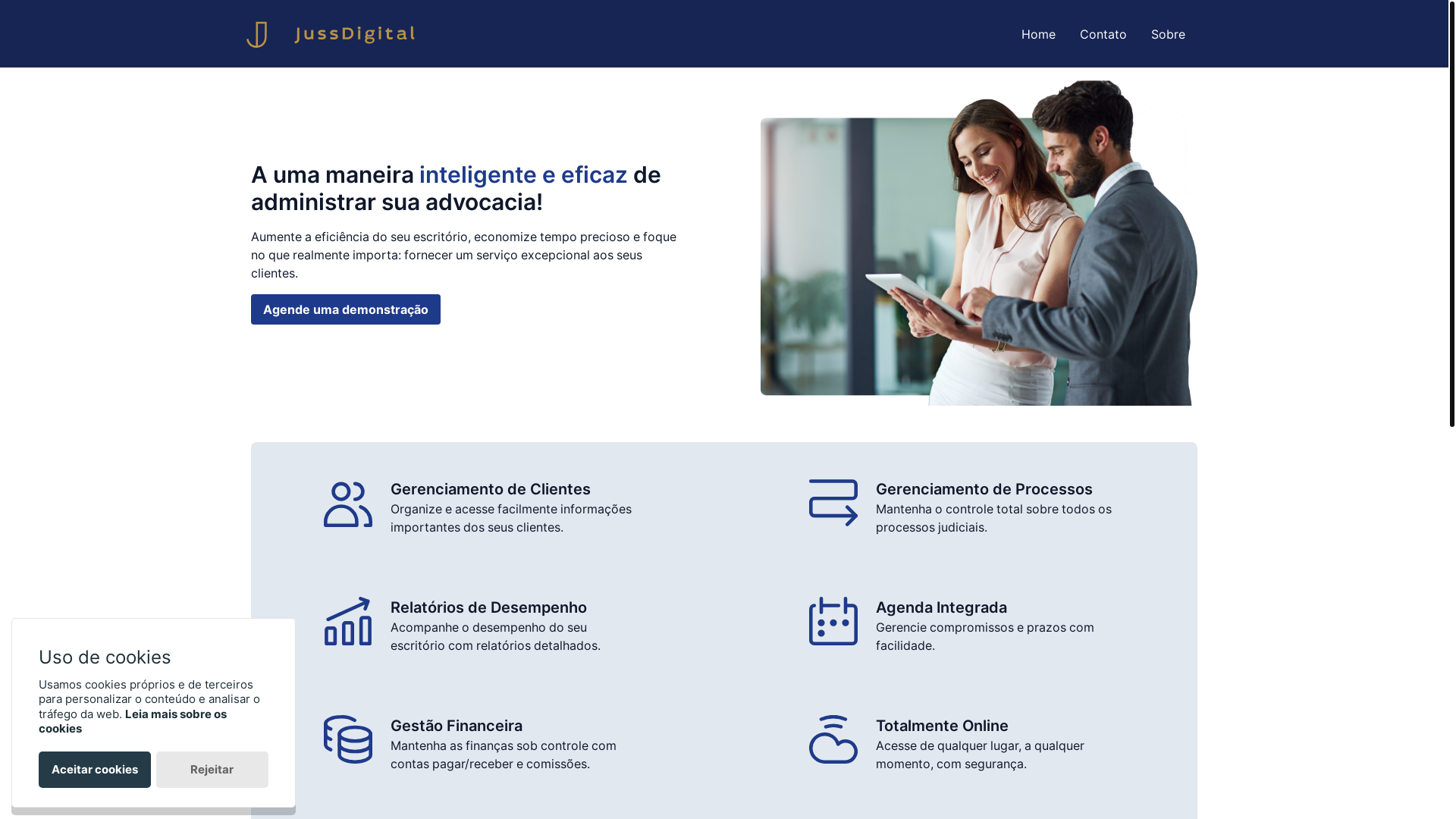 website screenshot of https://advocoders.com.br/