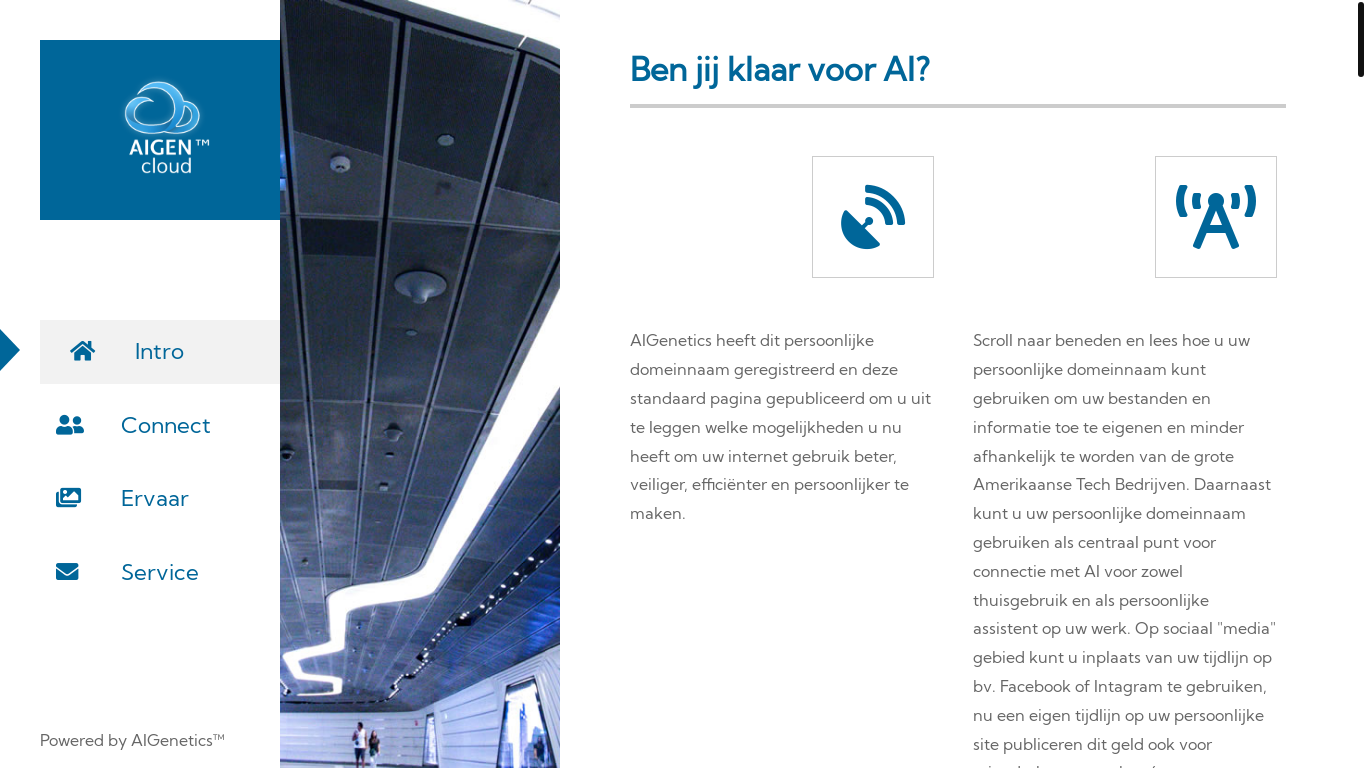 website screenshot of https://marcuskleijn.nl/