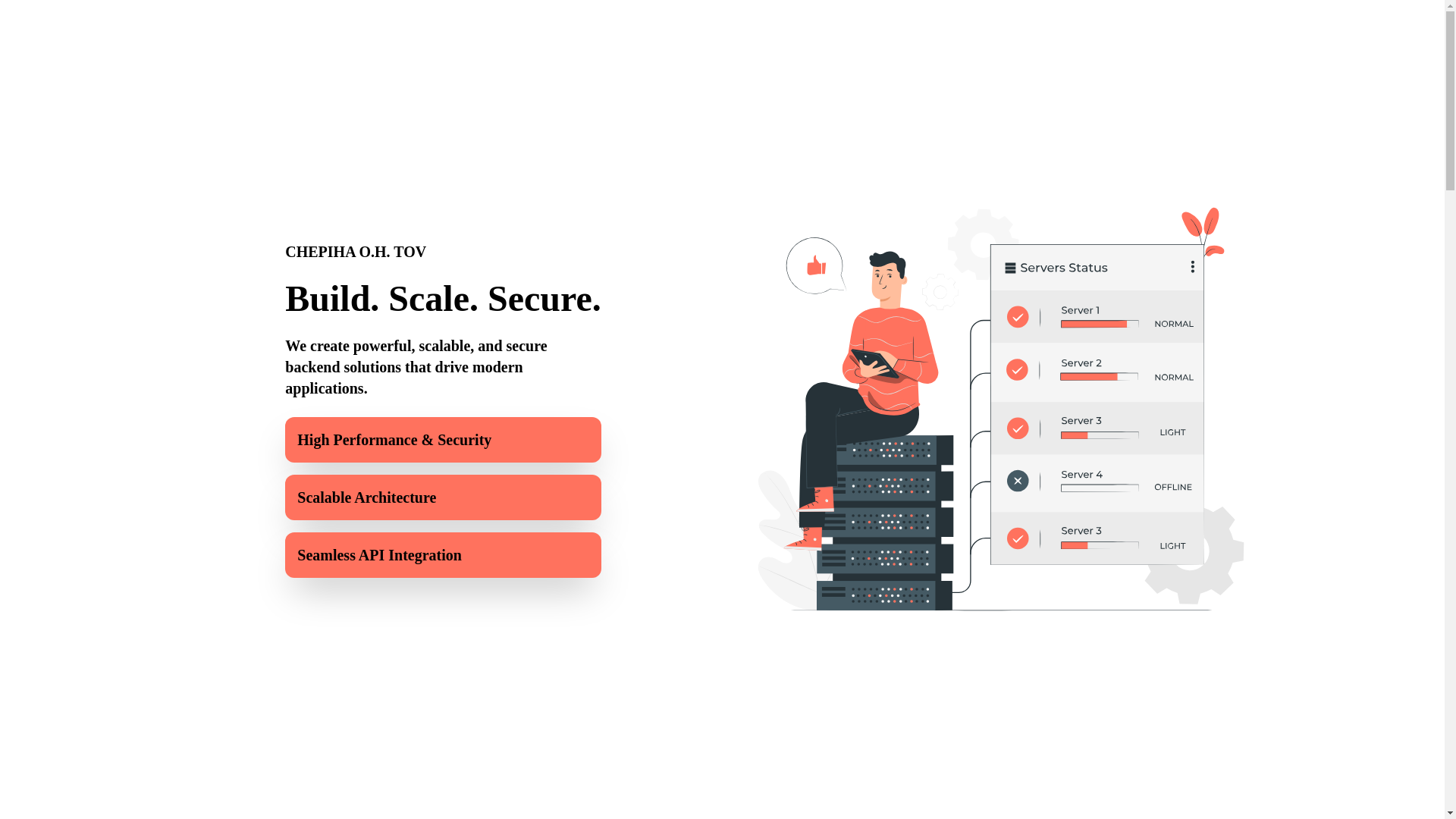 website screenshot of https://chepihaoh.com/