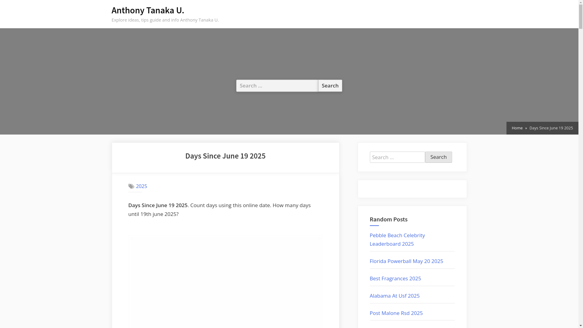 website screenshot of https://anthonytanakau.pages.dev/