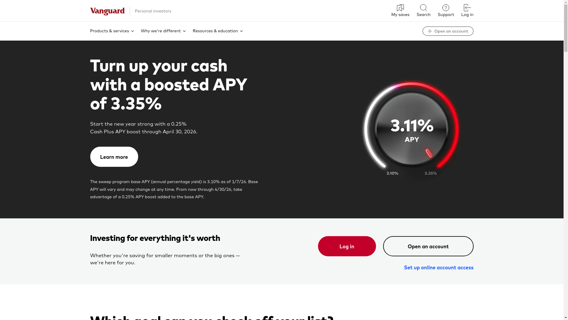 website screenshot of https://vanguardhighlight.online/