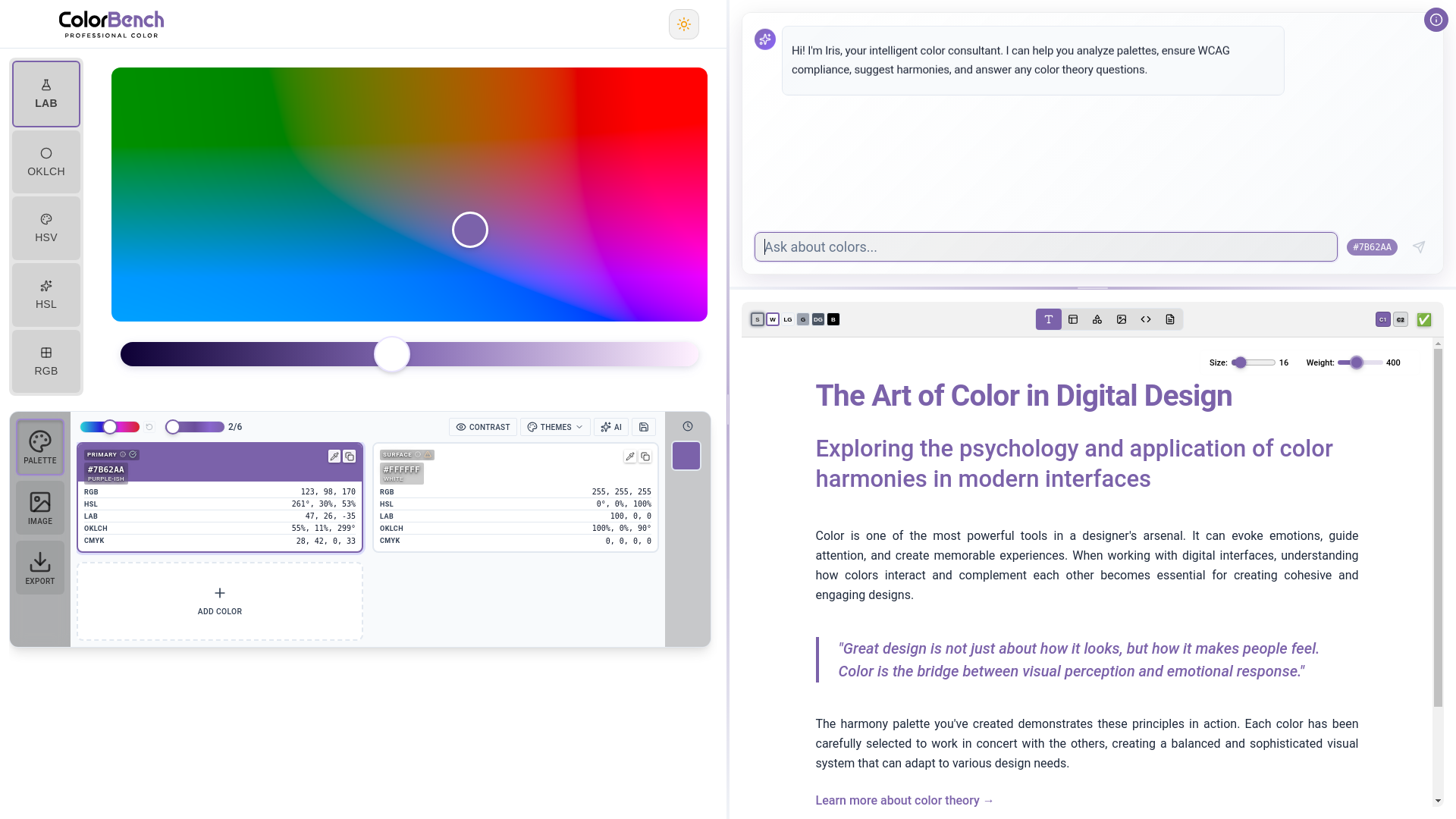 website screenshot of https://colour-picker-5iz.pages.dev/