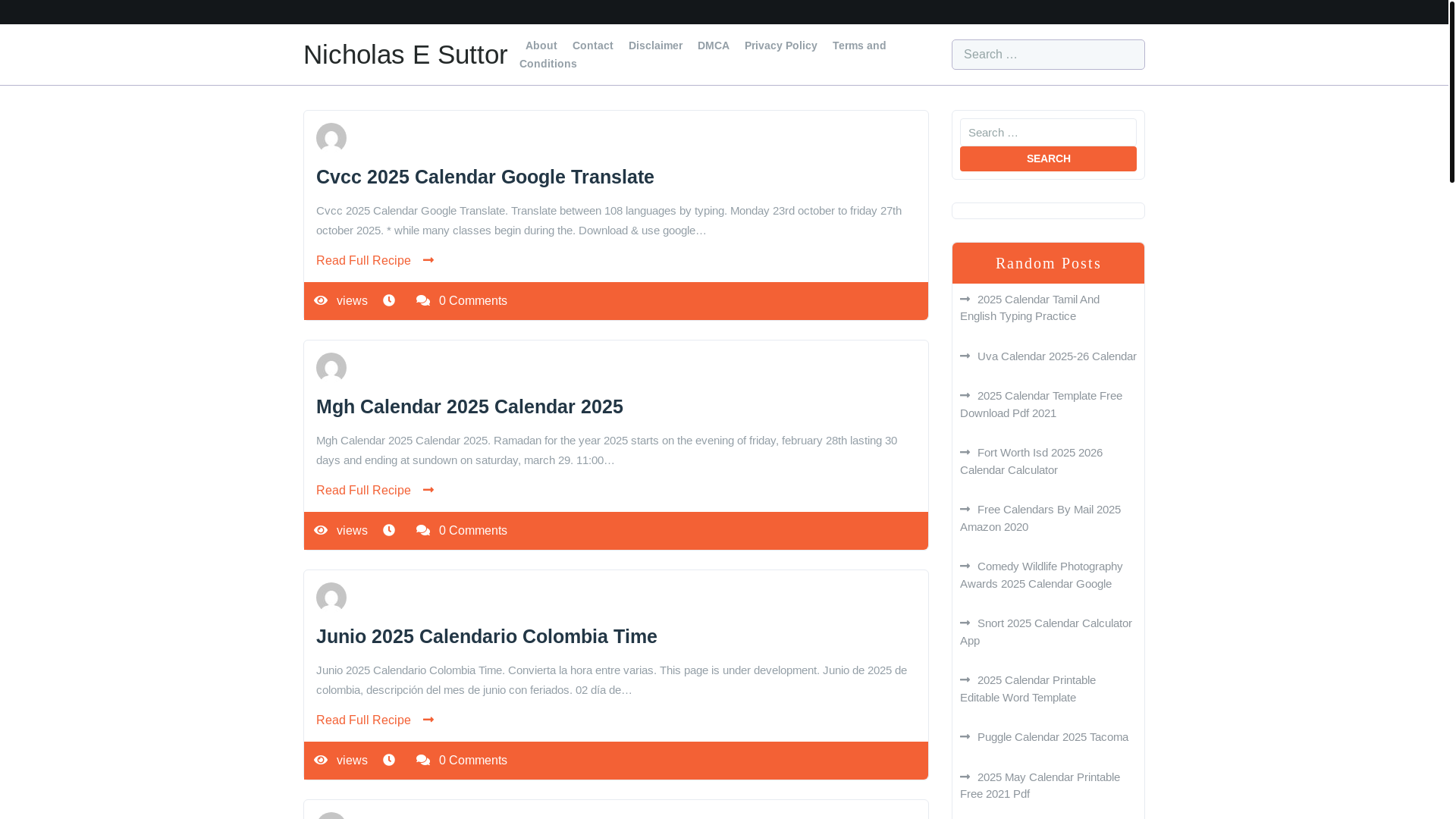 website screenshot of https://nicholasesuttor.pages.dev/